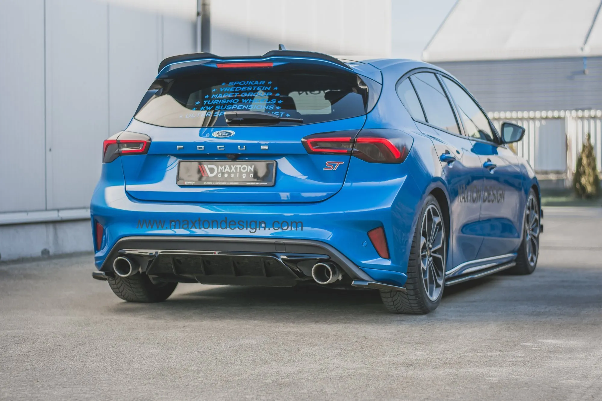 Diffuser V.2 V.2 Ford Focus ST mk4 2019-> | Glossy Black Edition – bilde 5