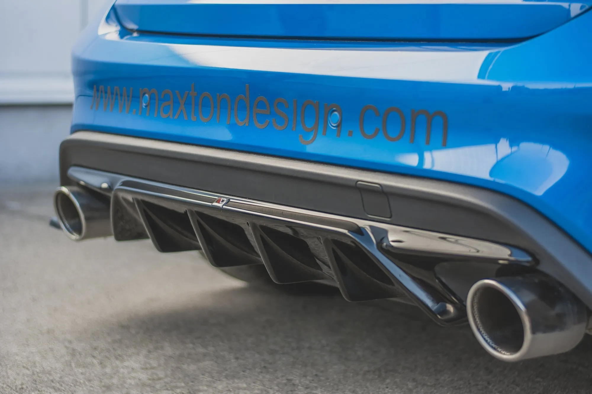 Diffuser V.2 V.2 Ford Focus ST mk4 2019-> | Glossy Black Edition – bilde 8