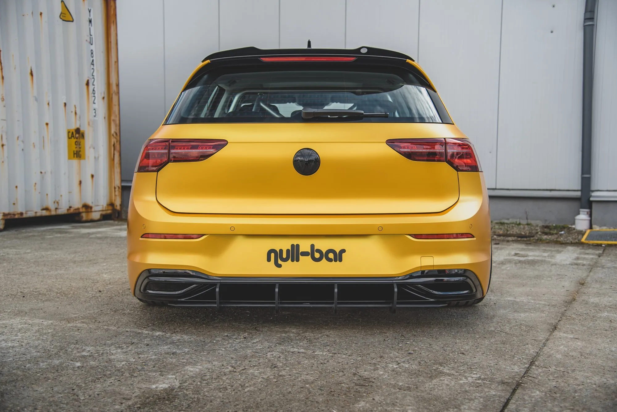 Diffuser V.2 Volkswagen Golf (Mk8) 2019-2026 | Street Pro Black Edition