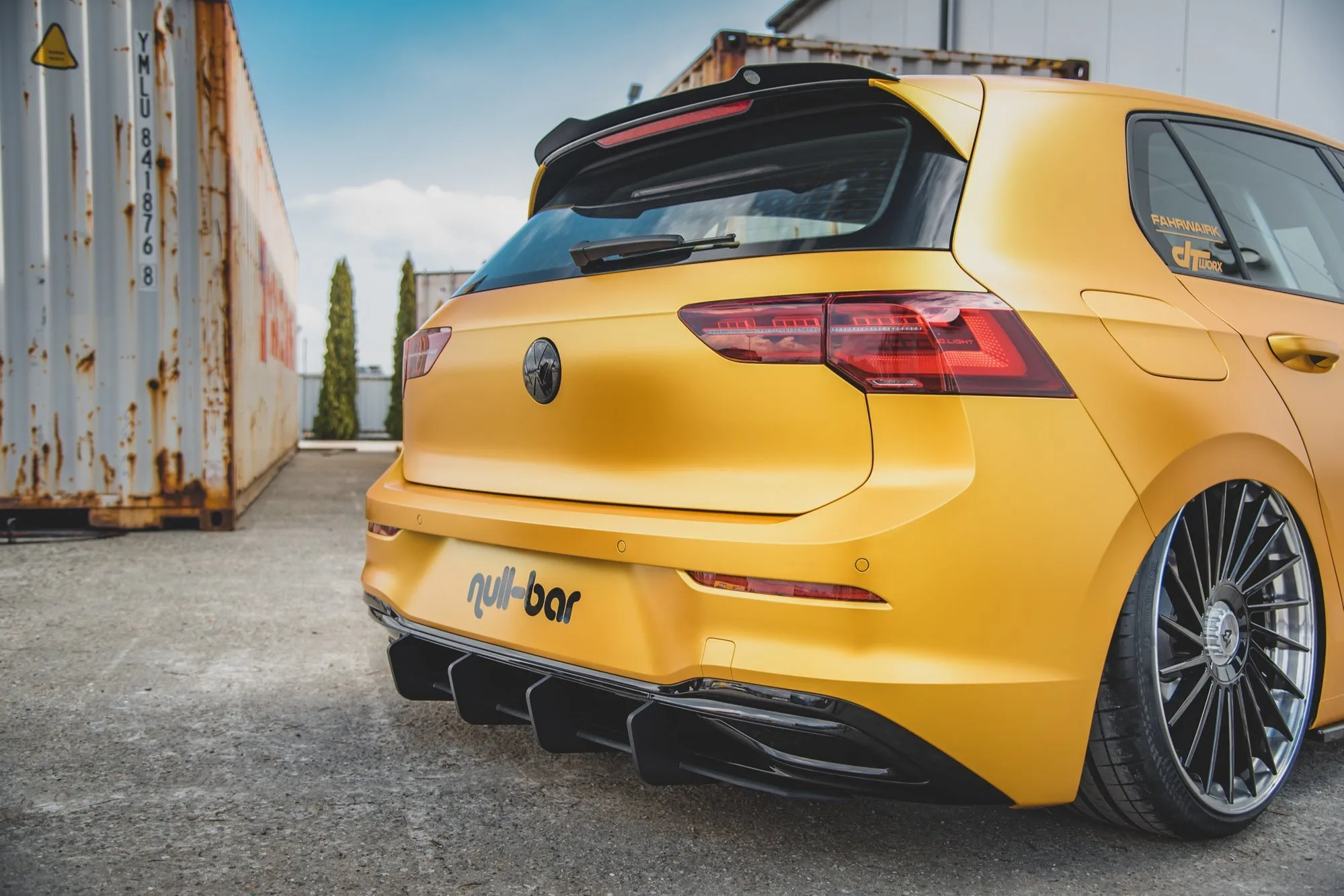 Diffuser V.2 Volkswagen Golf (Mk8) 2019-2026 | Street Pro Black Edition – bilde 3