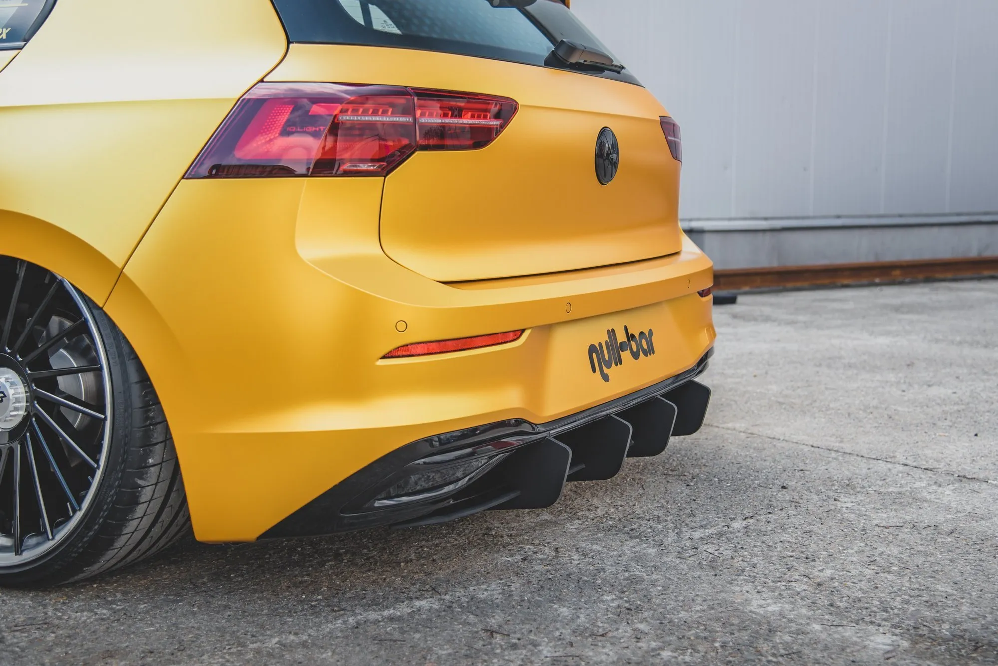 Diffuser V.2 Volkswagen Golf (Mk8) 2019-2026 | Street Pro Black Edition – bilde 5