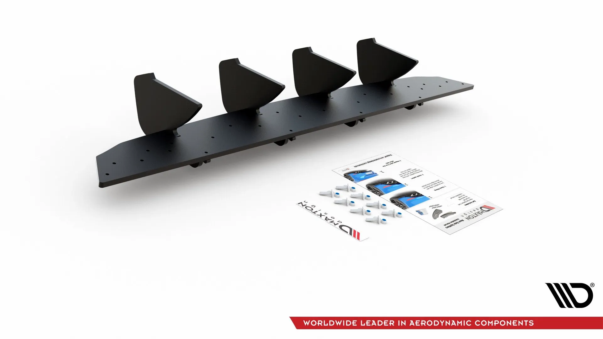 Diffuser V.2 Volkswagen Golf (Mk8) 2019-2026 | Street Pro Black Edition – bilde 7