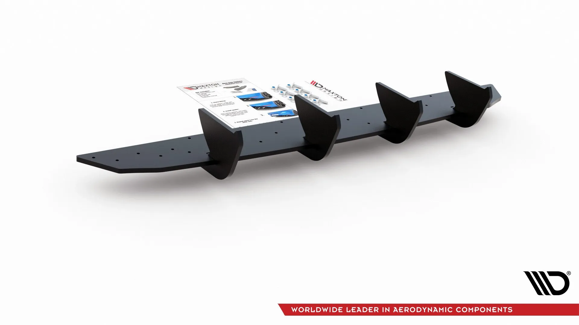 Diffuser V.2 Volkswagen Golf (Mk8) 2019-2026 | Street Pro Black Edition – bilde 9