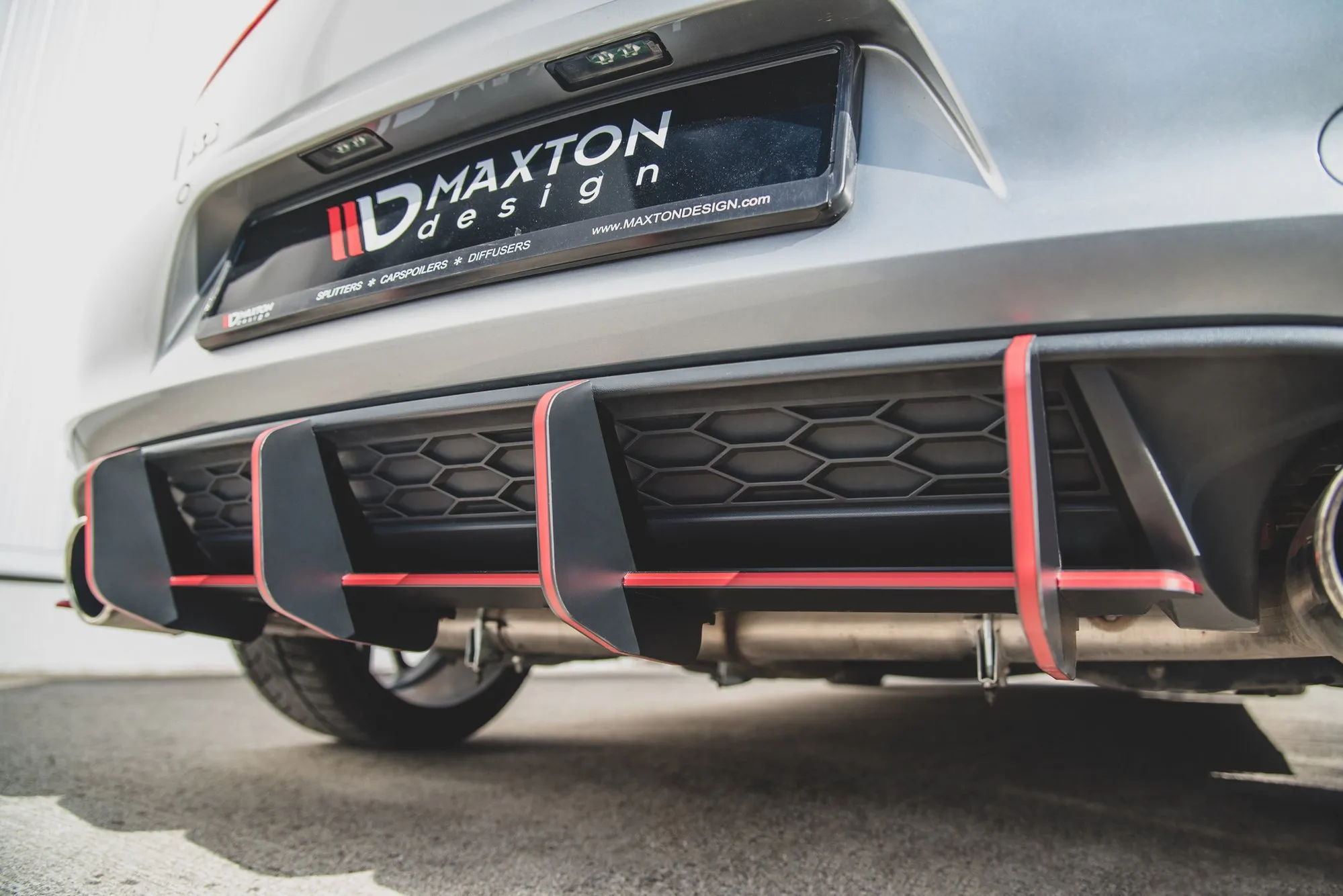 Diffuser V.2 VW Golf 7 GTI 2013 - 2017 | Street Pro Black Edition – bilde 10