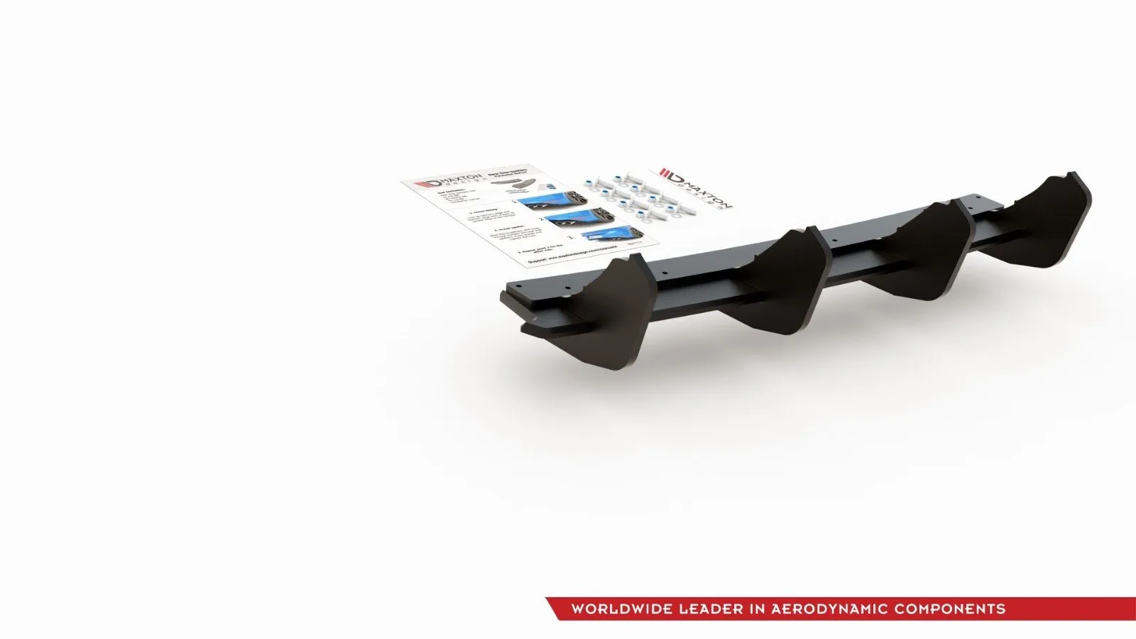 Diffuser V.2 VW Golf 7 GTI 2013 - 2017 | Street Pro Black Edition – bilde 15