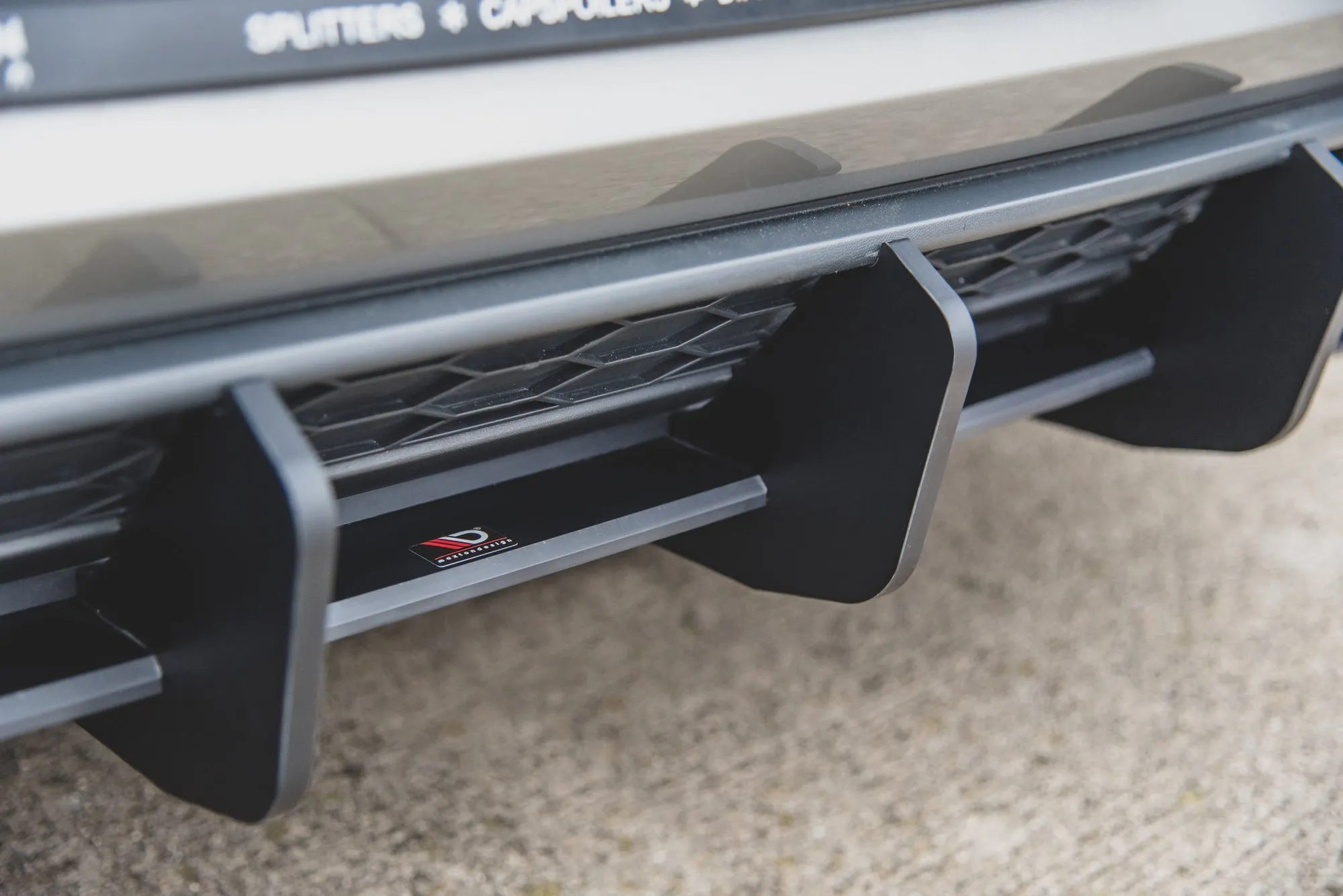 Diffuser V.2 VW Golf 7 GTI 2013 - 2017 | Street Pro Black Edition – bilde 3