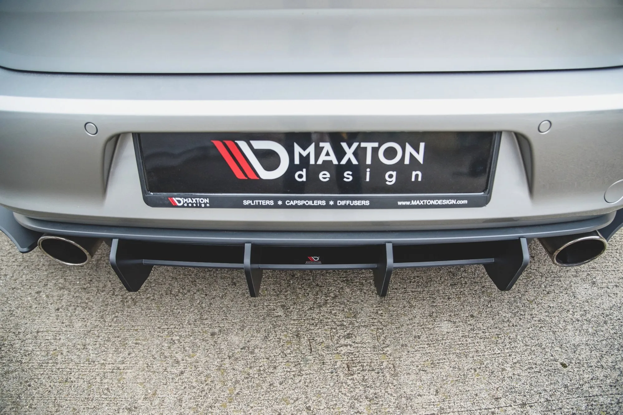 Diffuser V.2 VW Golf 7 GTI 2013 - 2017 | Street Pro Black Edition – bilde 5