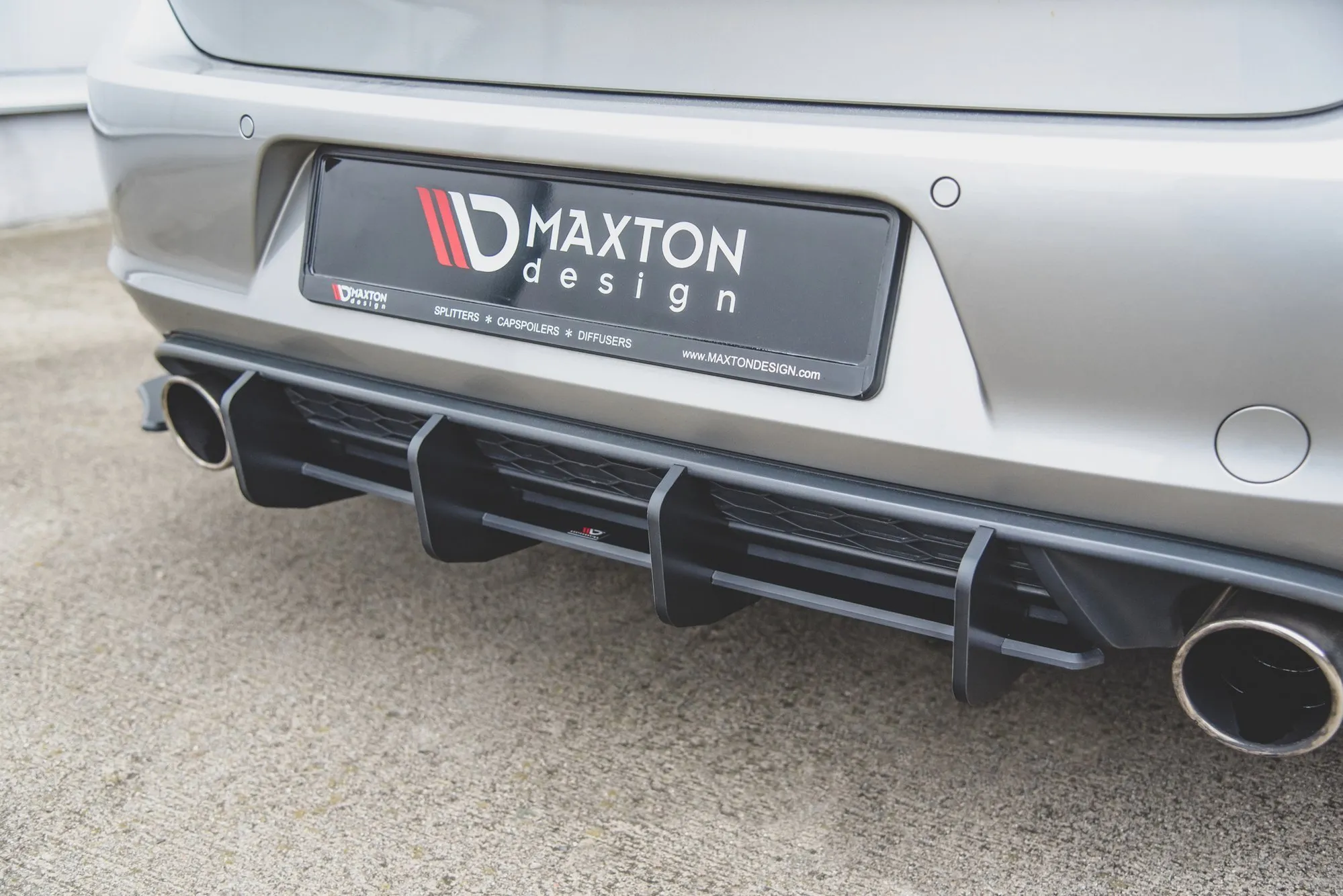 Diffuser V.2 VW Golf 7 GTI 2013 - 2017 | Street Pro Black Edition – bilde 6