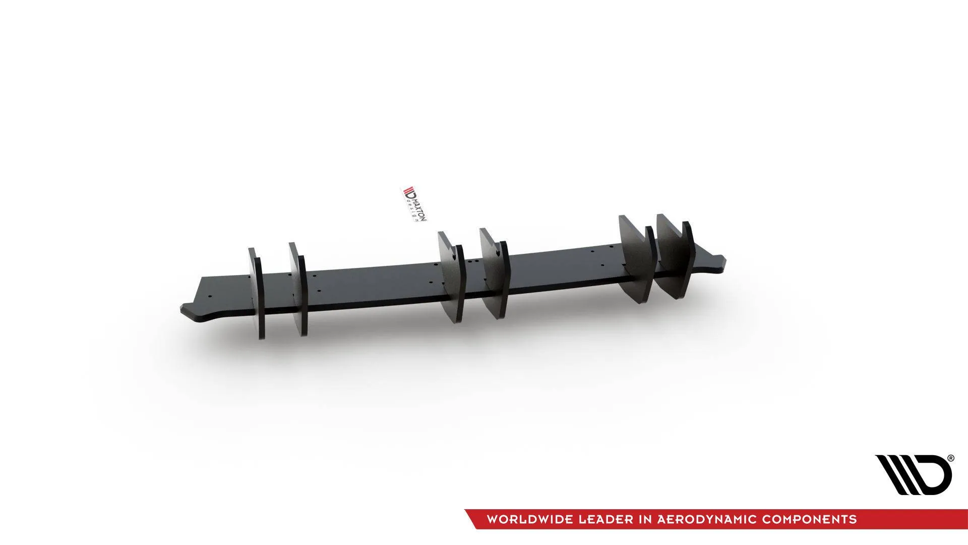 Diffuser V.2 VW Golf 8 GTI / GTI Clubsport / R-line 2020-> | Street Pro Black Edition – bilde 9