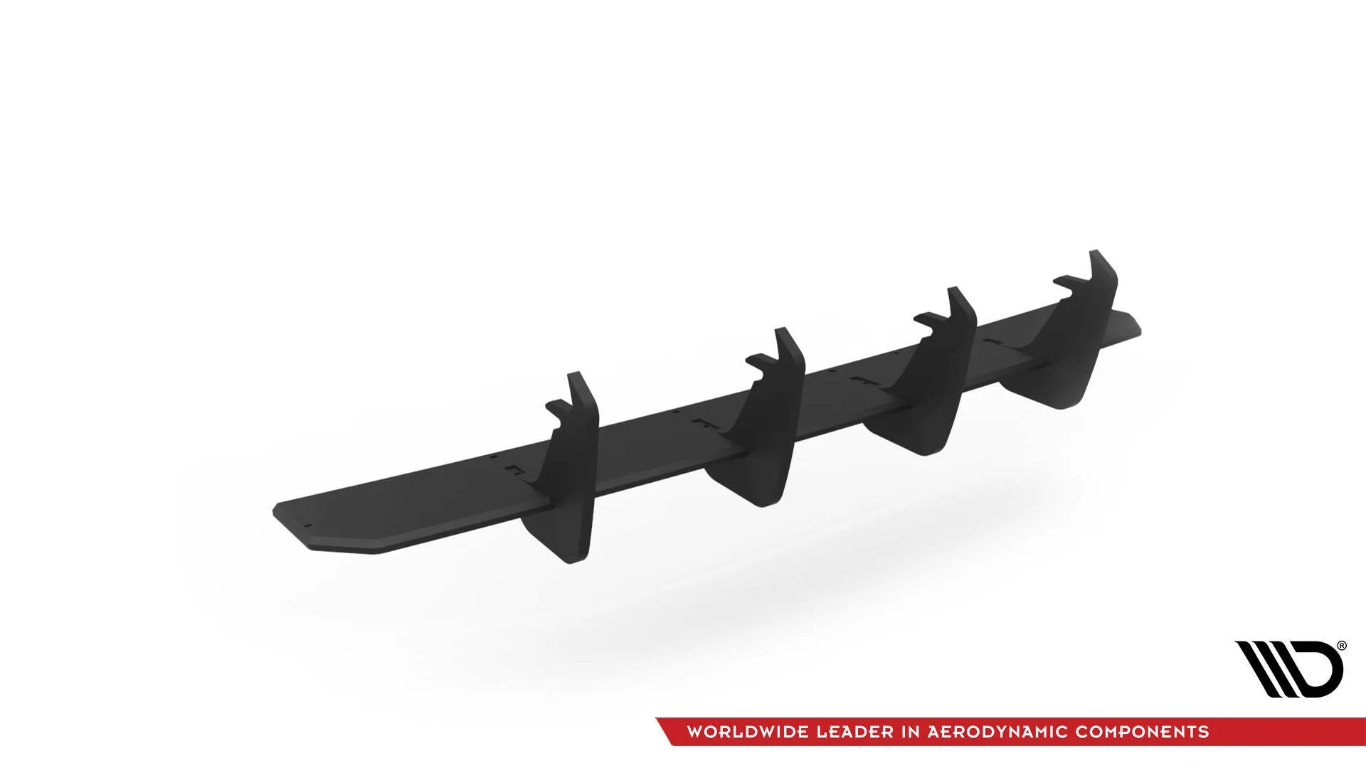 Diffuser V.2 VW Golf VIII GTI Clubsport 2020-> | Street Pro Black Edition – bilde 4