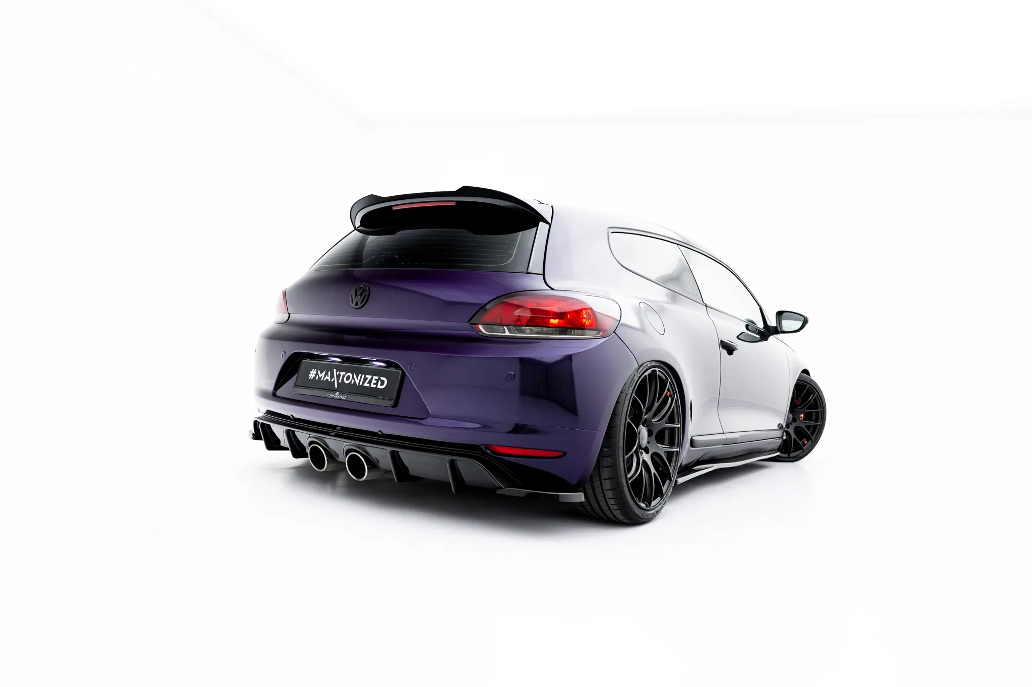 Diffuser V.2 VW Scirocco III 2008-2014 | Glossy Black Edition