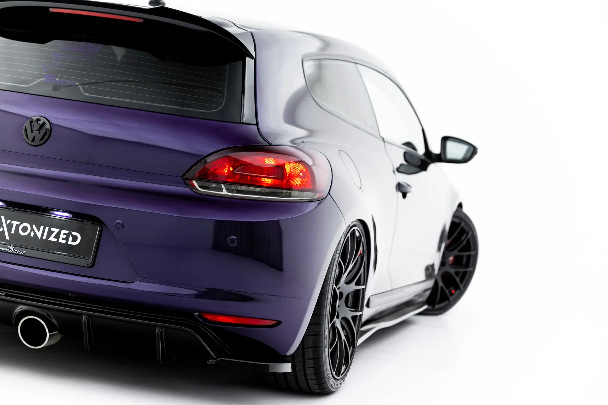 Diffuser V.2 VW Scirocco III 2008-2014 | Glossy Black Edition – bilde 3