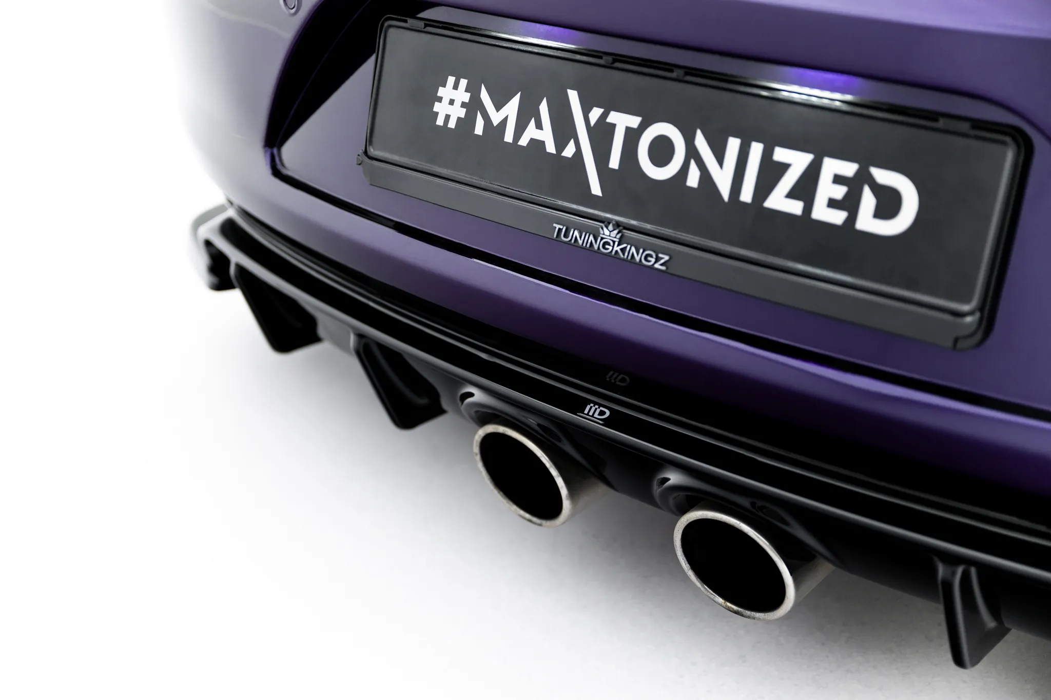 Diffuser V.2 VW Scirocco III 2008-2014 | Glossy Black Edition – bilde 4