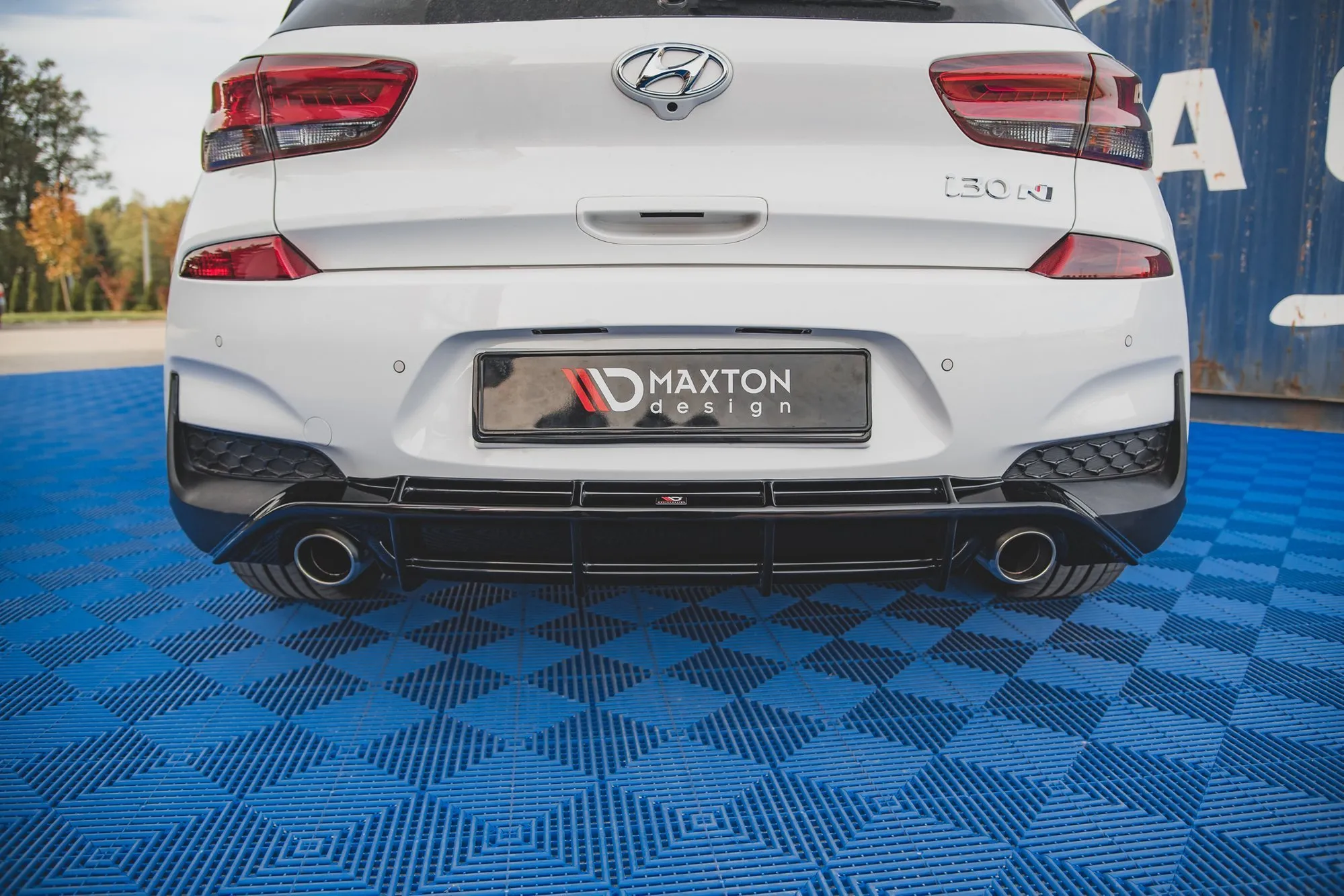 Diffuser V.3 Hyundai I30 N III 2017 - 2020 | Glossy Black Edition