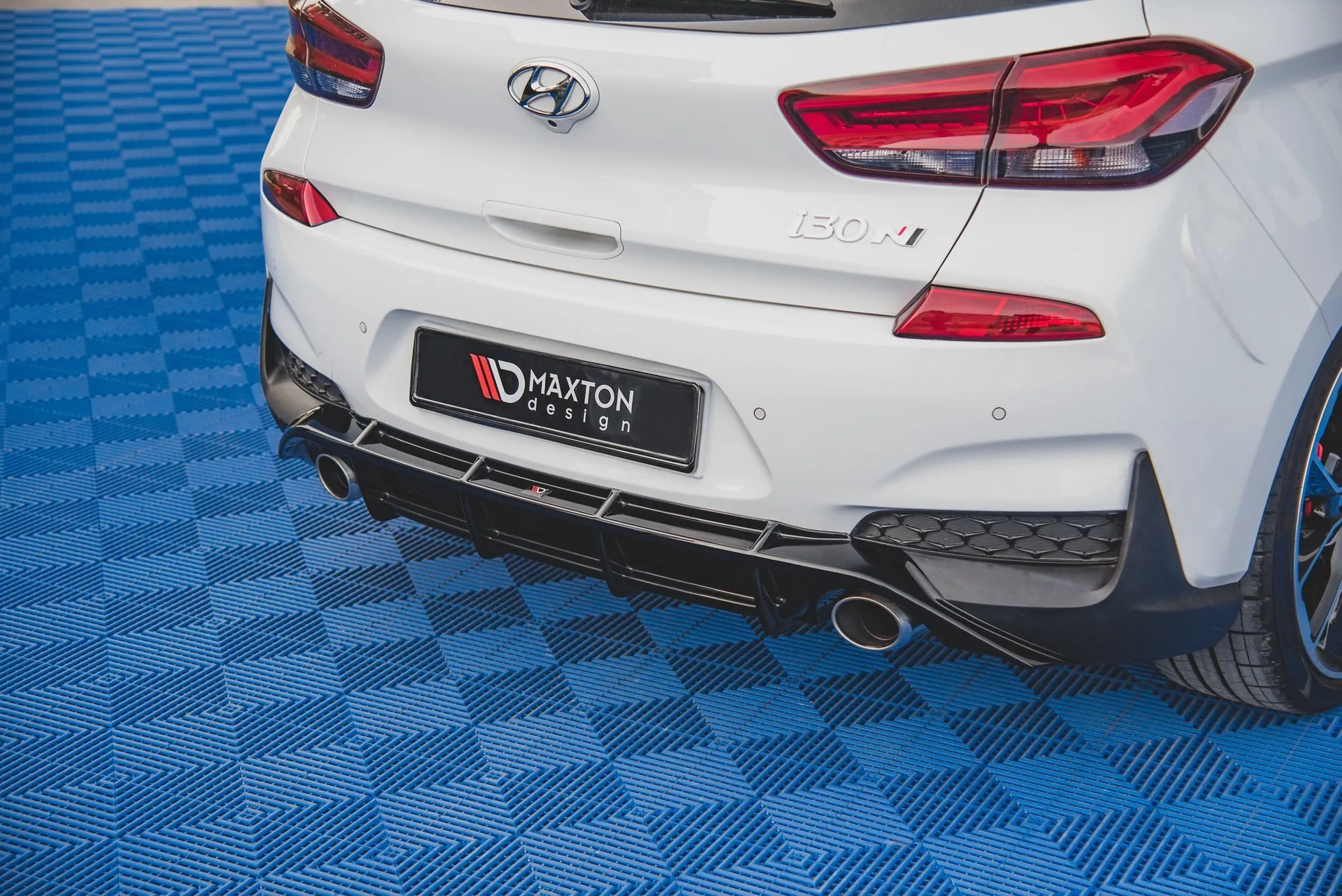Diffuser V.3 Hyundai I30 N III 2017 - 2020 | Glossy Black Edition – bilde 5