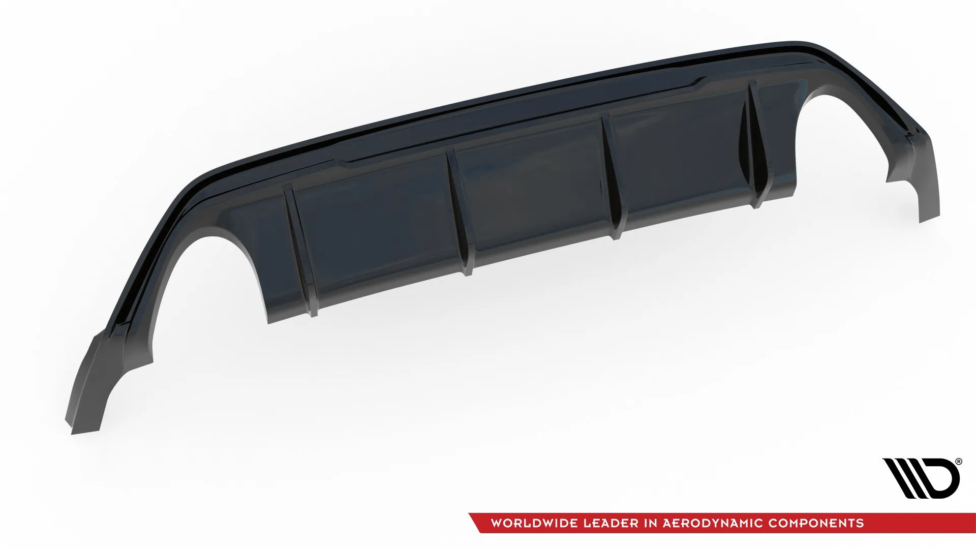 Diffuser V.3 V.2 Ford Focus ST mk4 2019-> | Glossy Black Edition – bilde 12