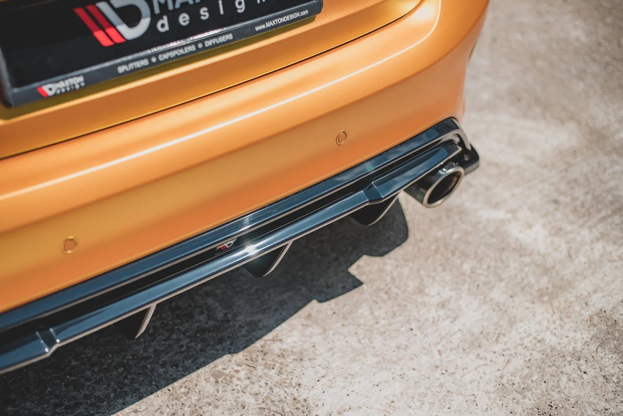 Diffuser V.3 V.2 Ford Focus ST mk4 2019-> | Glossy Black Edition – bilde 7