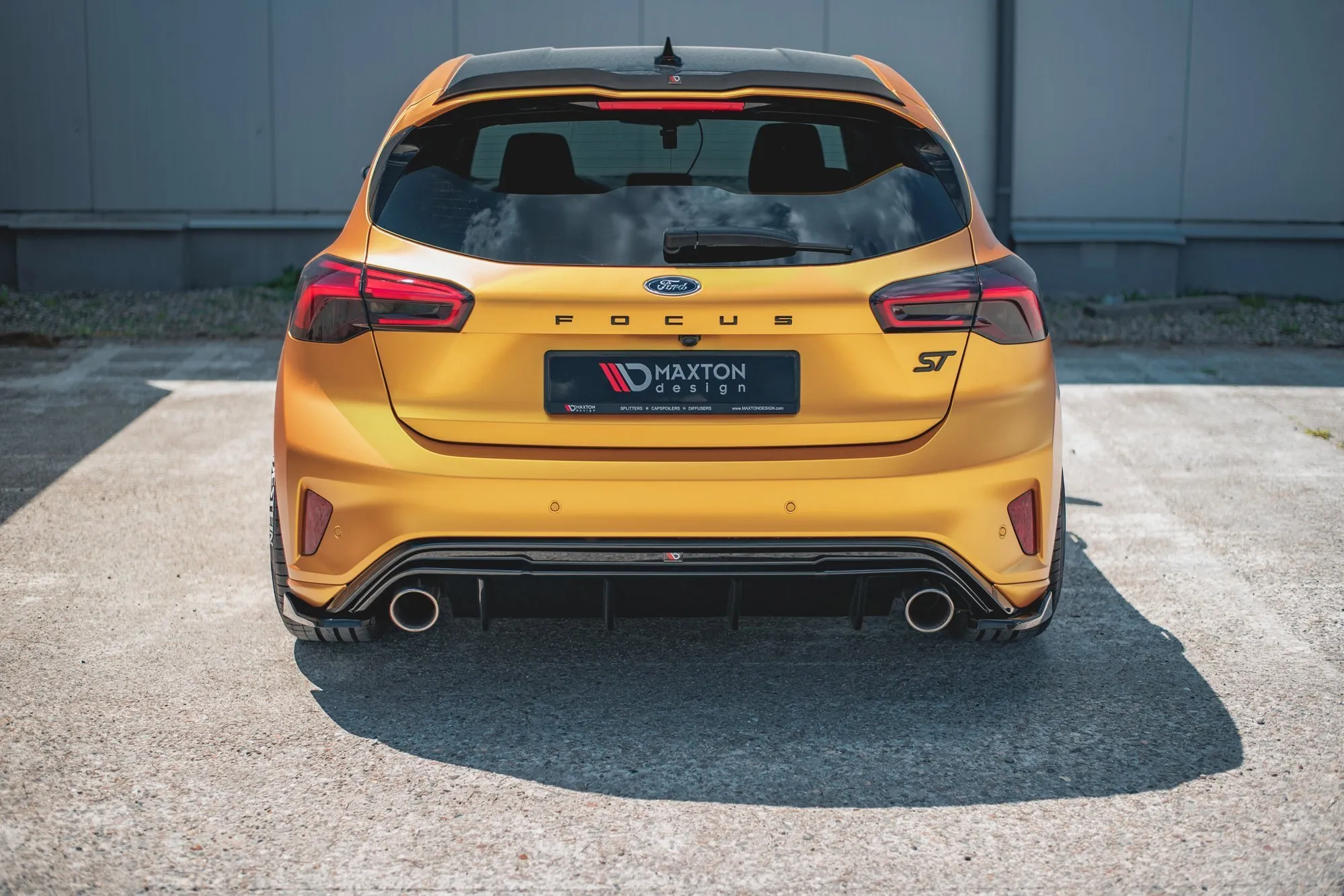 Diffuser V.3 V.2 Ford Focus ST mk4 2019-> | Glossy Black Edition – bilde 9
