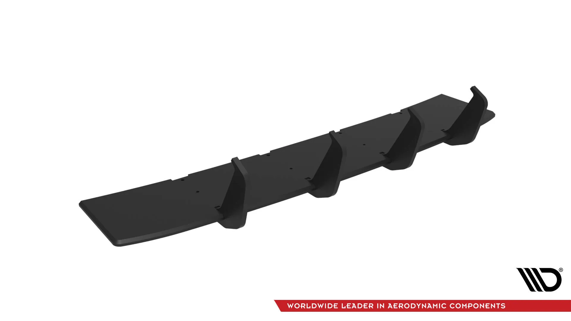 Diffuser V.3 VW Golf 8 GTI / GTI Clubsport / R-line 2020-> | Street Pro Black Edition – bilde 3