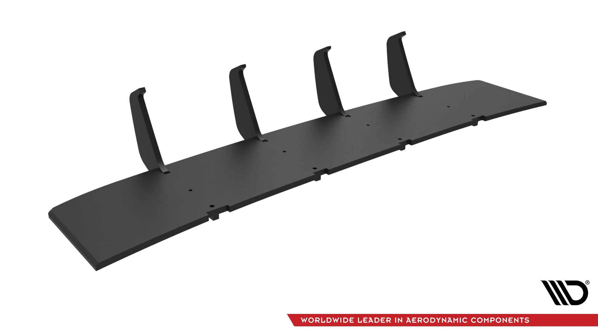 Diffuser V.3 VW Golf 8 GTI / GTI Clubsport / R-line 2020-> | Street Pro Black Edition – bilde 4