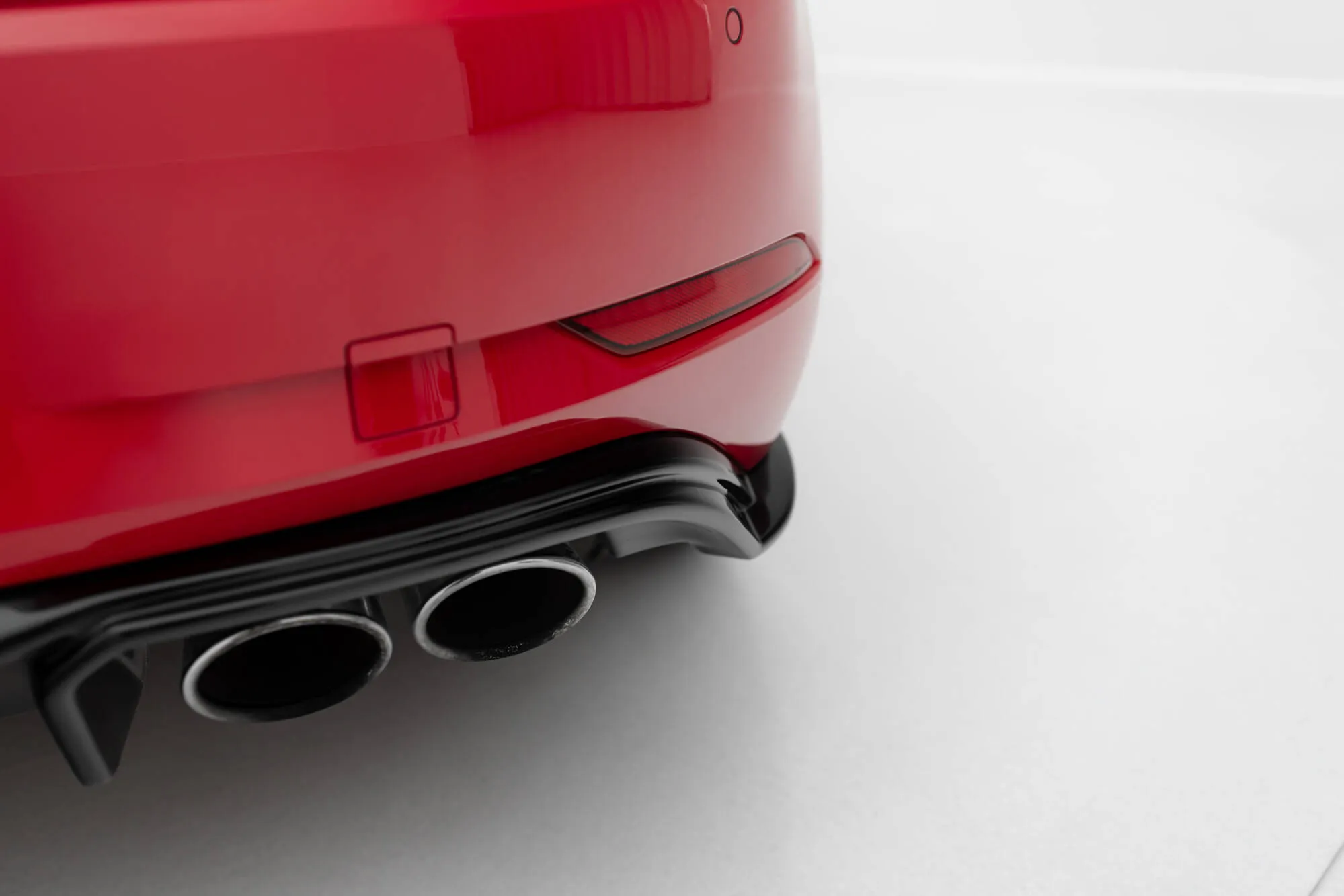 Diffuser V.3 VW Golf VII R / R-Line Facelift 2017-2020 | Glossy Black Edition – bilde 2