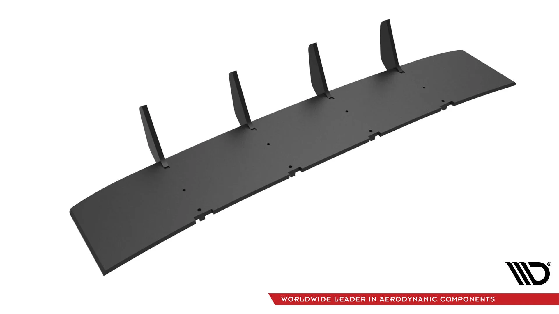 Diffuser V.5 VW Golf 8 GTI / GTI Clubsport / R-line 2020-> | Street Pro Black Edition – bilde 5