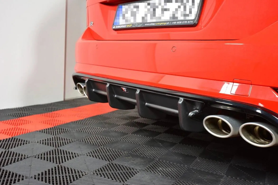 Diffuser Volkswagen Golf R (Mk7 Facelift) 2017-2020 | Glossy Black Edition – bilde 2