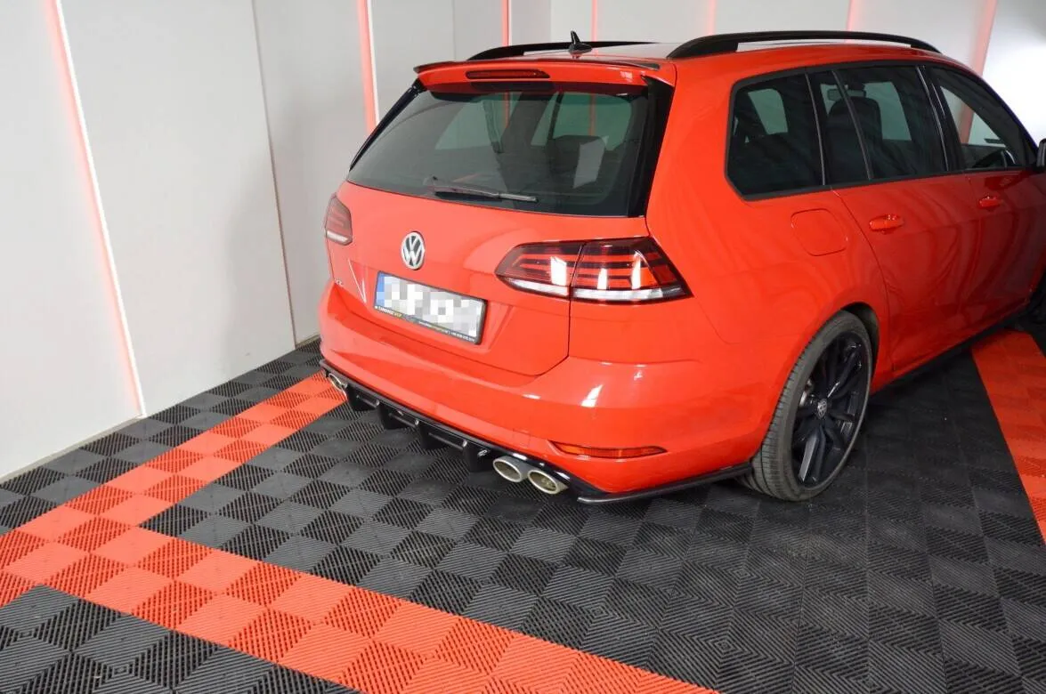 Diffuser Volkswagen Golf R (Mk7 Facelift) 2017-2020 | Glossy Black Edition – bilde 3