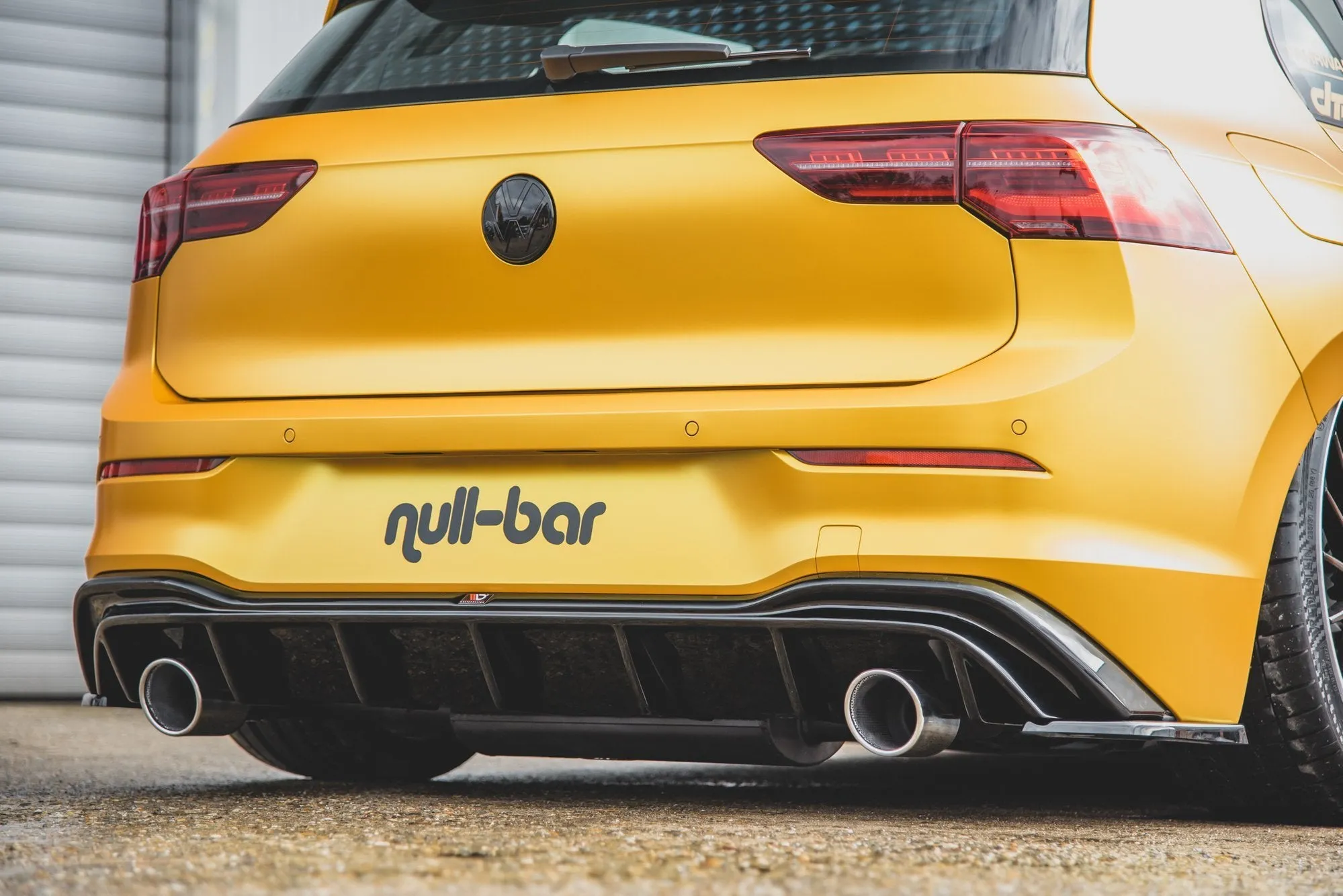 Diffuser Volkswagen Golf VIII Hatchback 2019 -> (GTI-look) | Glossy Black Edition – bilde 2