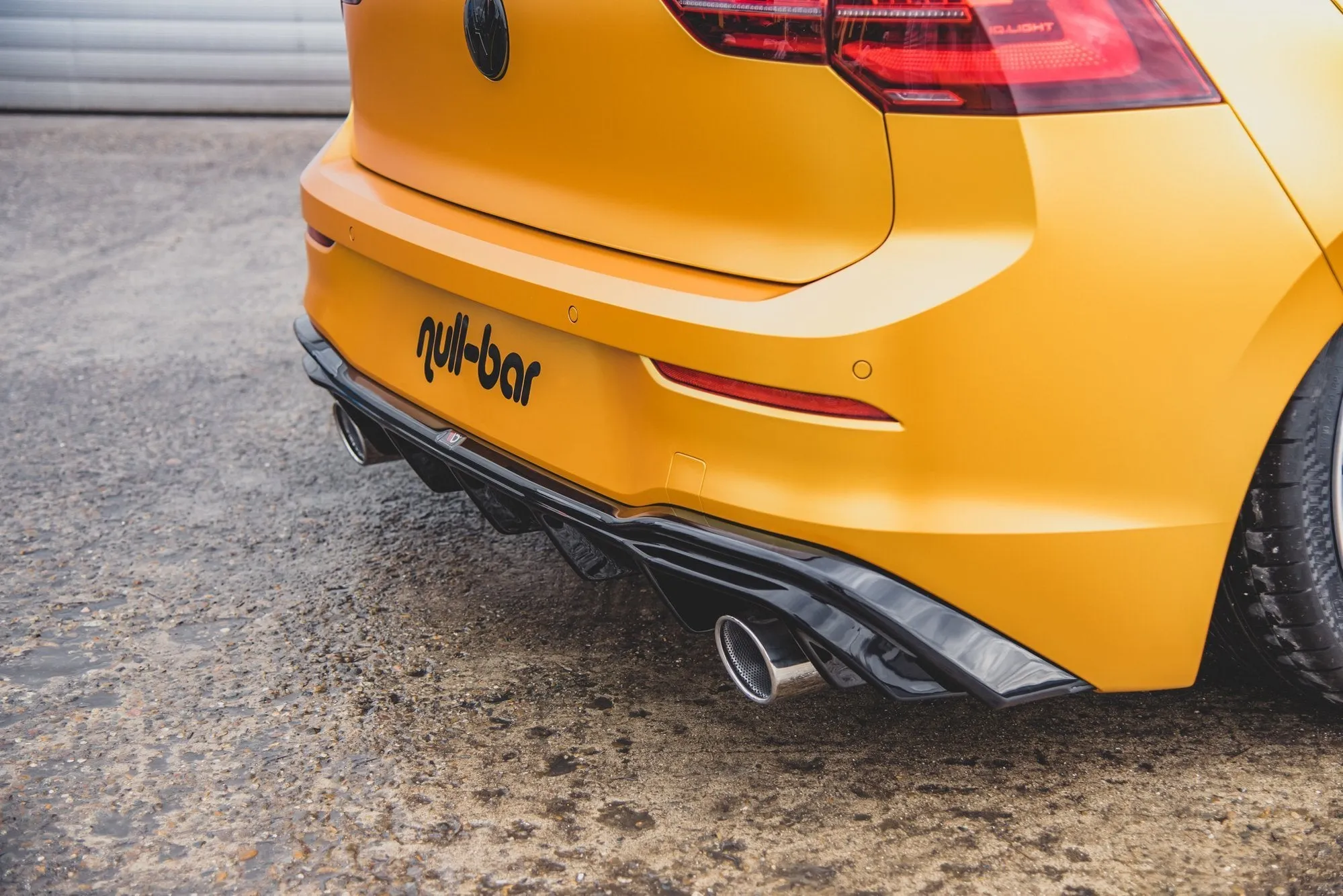 Diffuser Volkswagen Golf VIII Hatchback 2019 -> (GTI-look) | Glossy Black Edition – bilde 4