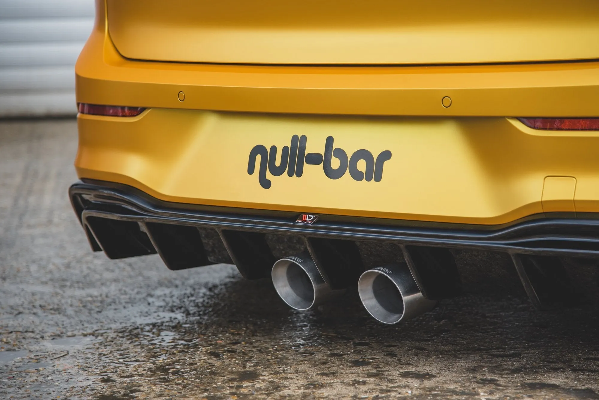 Diffuser Volkswagen Golf VIII Hatchback 2019 -> (R32-look) | Glossy Black Edition – bilde 4