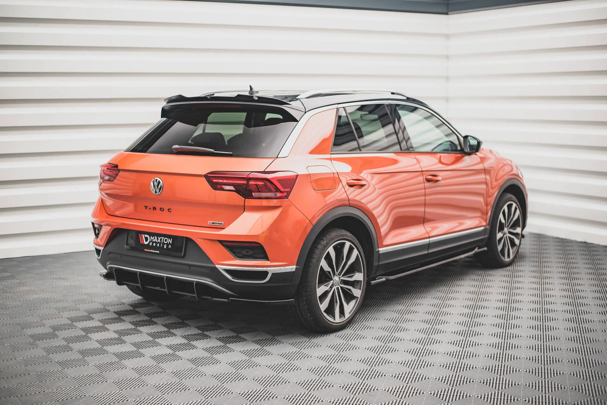 Diffuser Volkswagen T-Roc (Mk1) 2017-2026 | Street Pro Black Edition – bilde 2