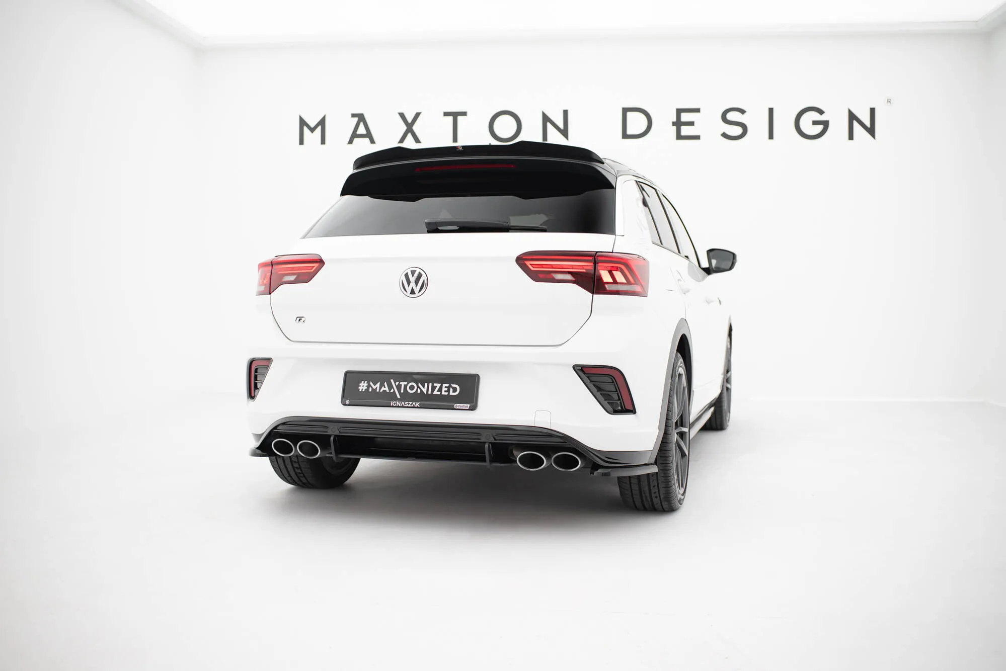 Diffuser Volkswagen T-Roc (Mk1) 2017-2026 | Street Pro Black Edition – bilde 2