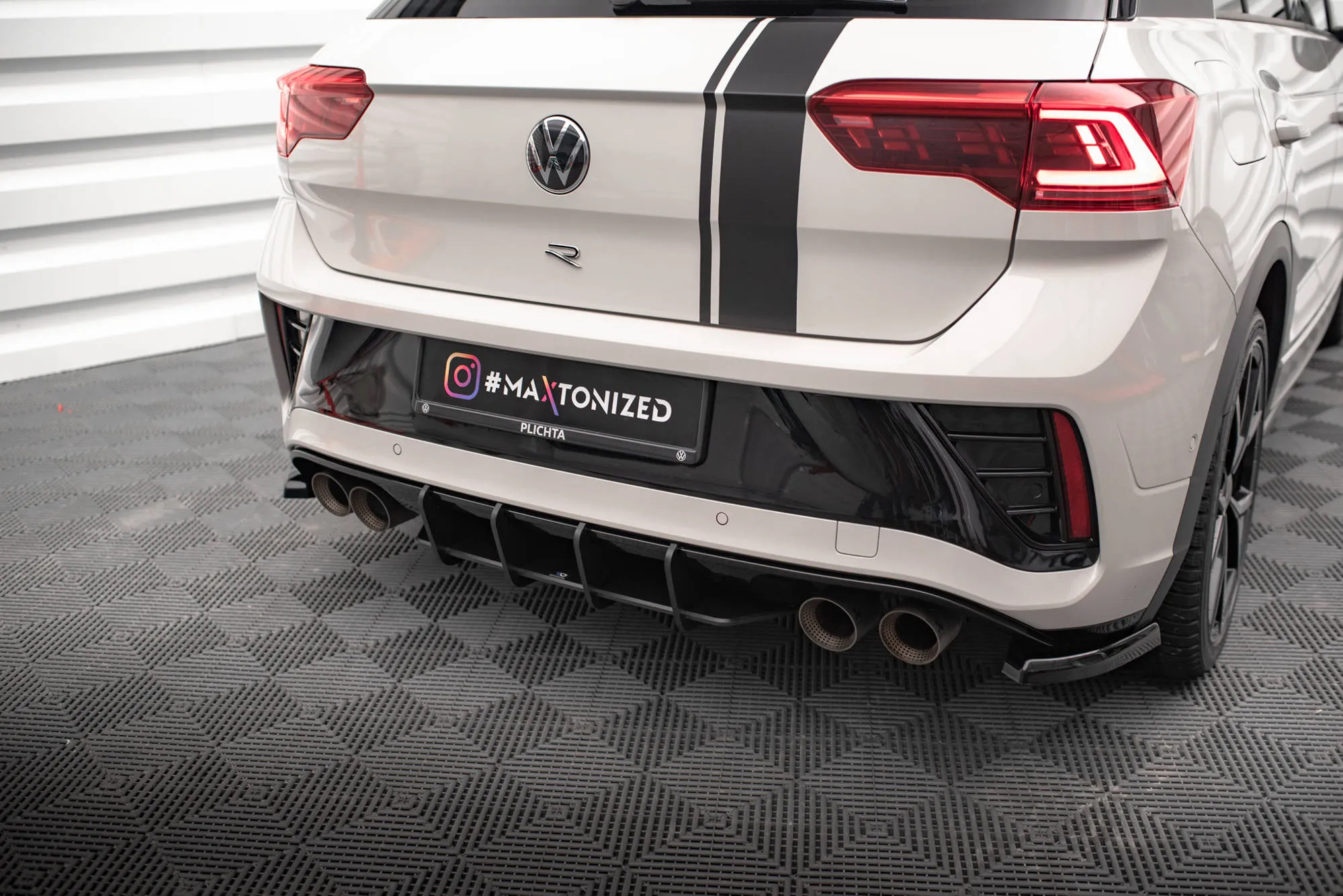 Diffuser Volkswagen T-Roc (Mk1) 2017-2026 | Street Pro Black Edition