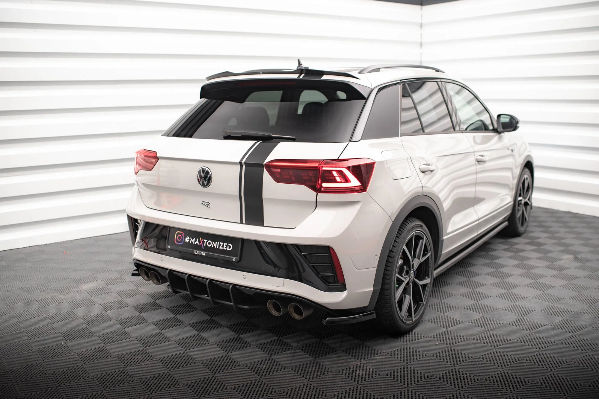 Diffuser Volkswagen T-Roc (Mk1) 2017-2026 | Street Pro Black Edition – bilde 2