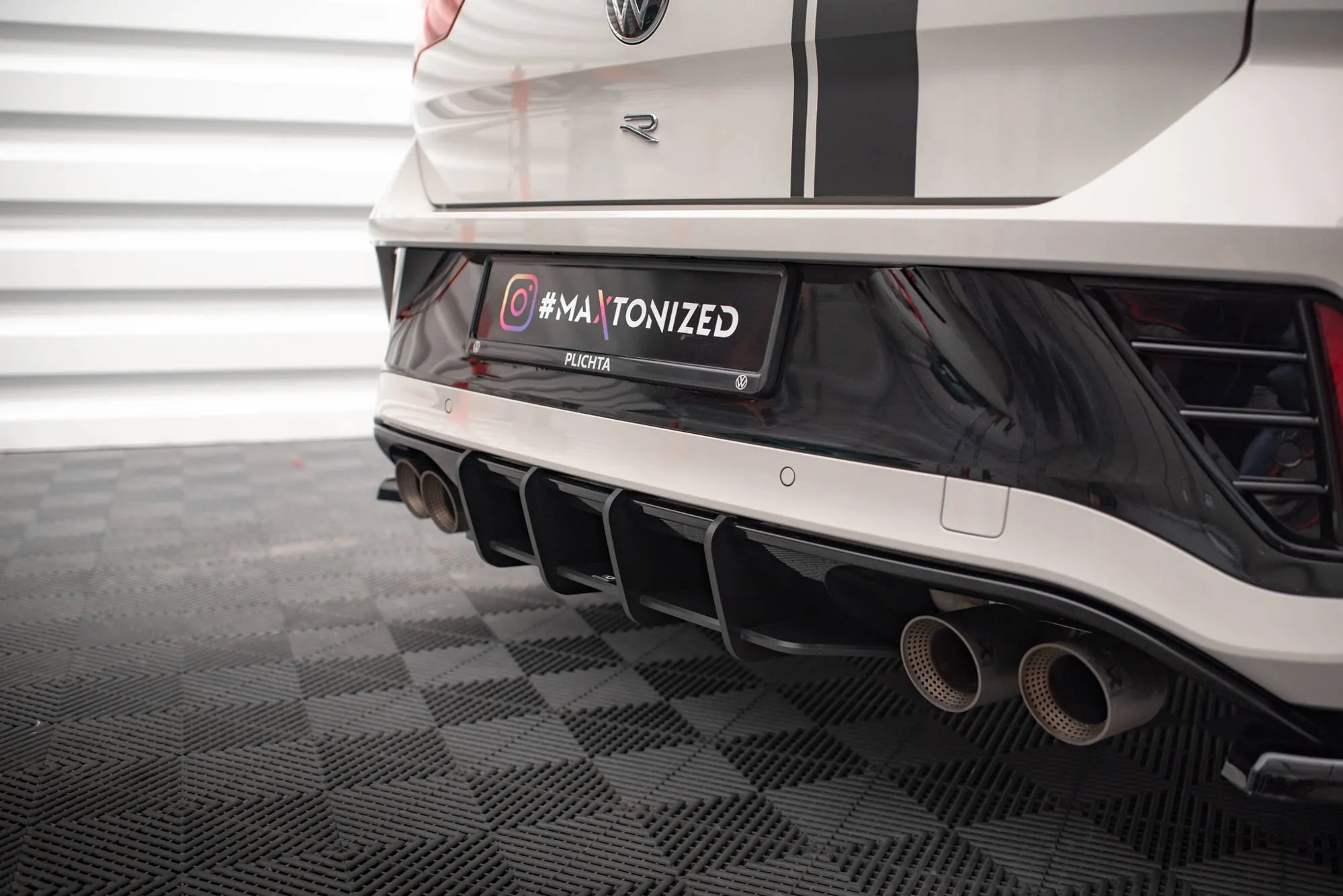 Diffuser Volkswagen T-Roc (Mk1) 2017-2026 | Street Pro Black Edition – bilde 3