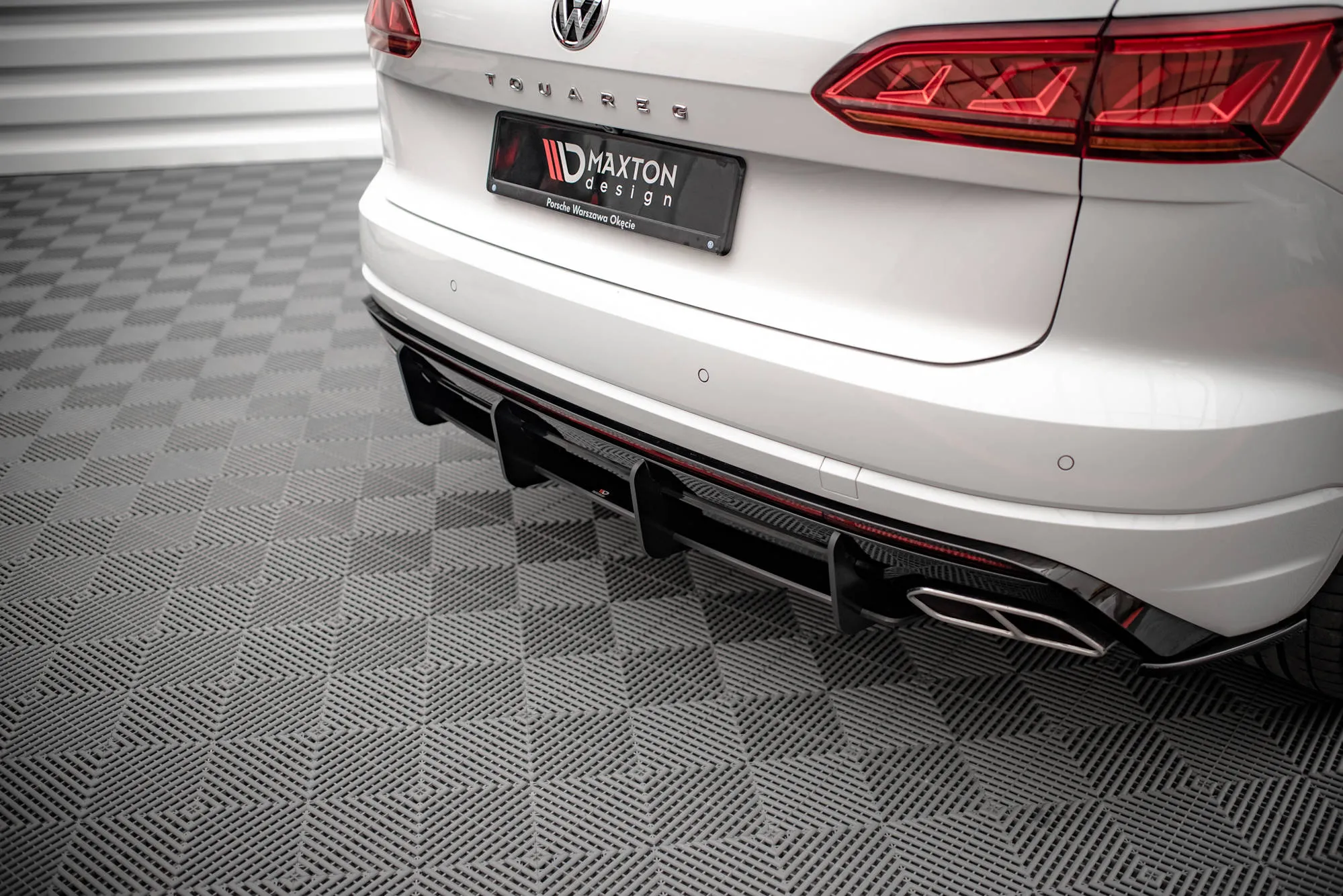 Diffuser Volkswagen Touareg (Mk3) 2018-2026 | Street Pro Black Edition – bilde 2