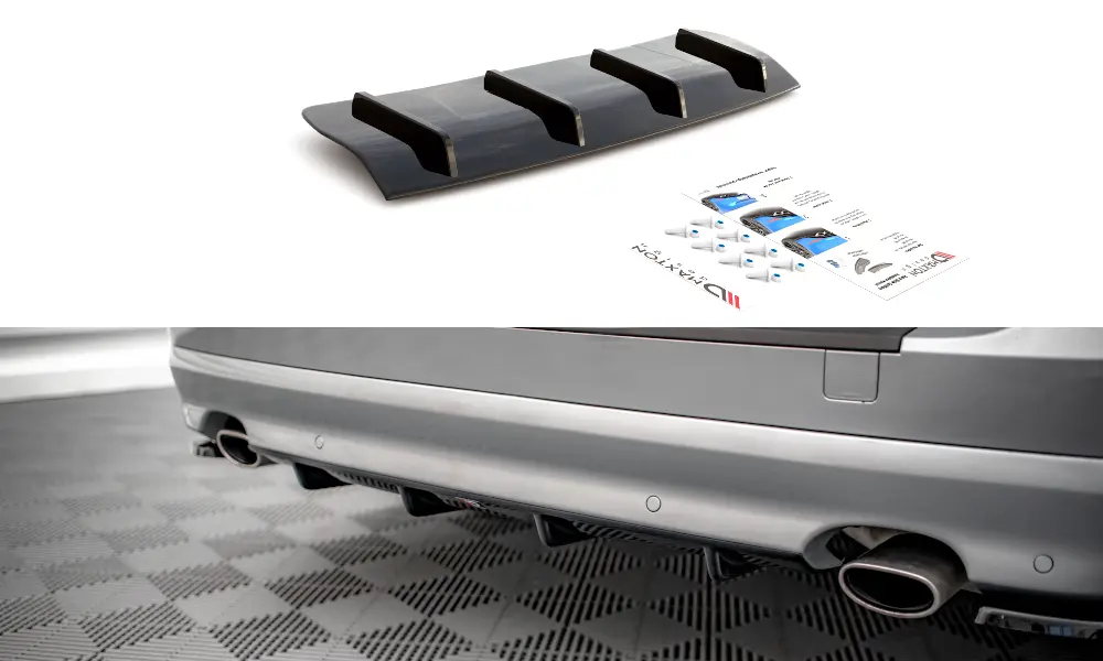 Diffuser Volvo V70 III 2007 - 2013 | Glossy Black Edition