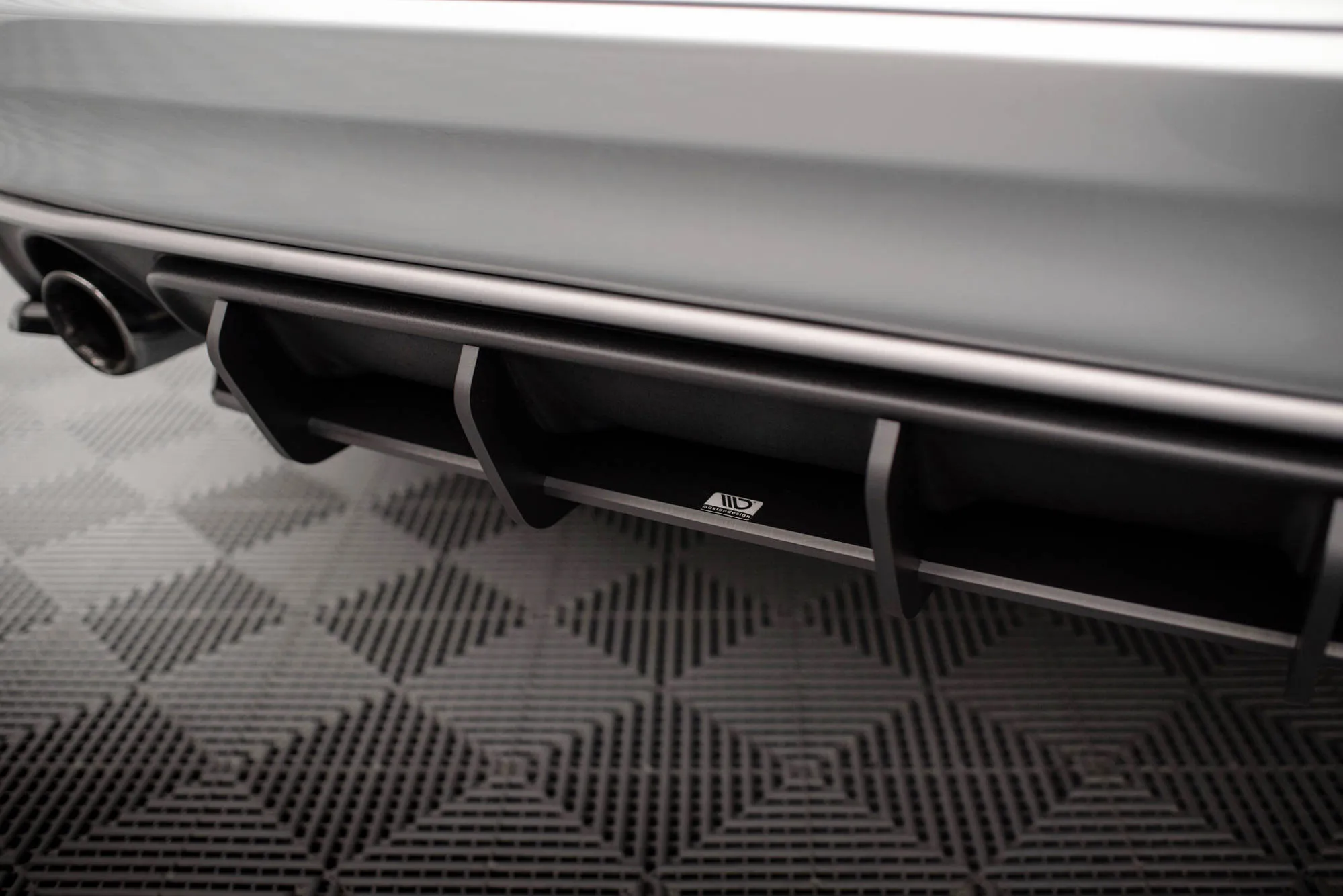 Diffuser Volvo XC60 (Mk1 Facelift) 2013-2017 | Street Pro Black Edition – bilde 4