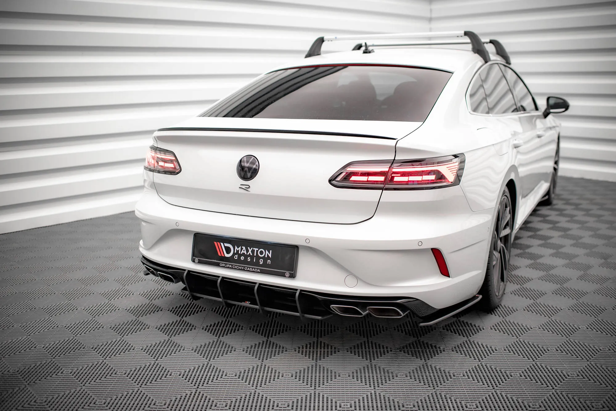 Diffuser VW Arteon R 2020 - 2025 | Street Pro Black Edition – bilde 3