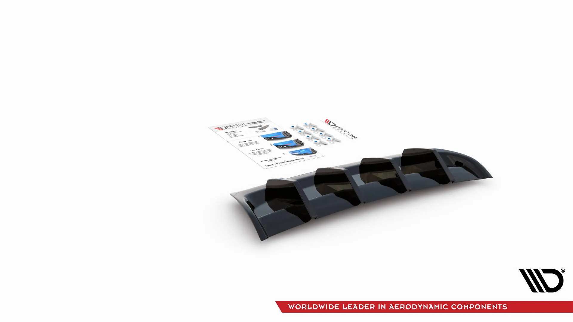 Diffuser VW Arteon R Facelift 2020 - 2025 | Glossy Black Edition