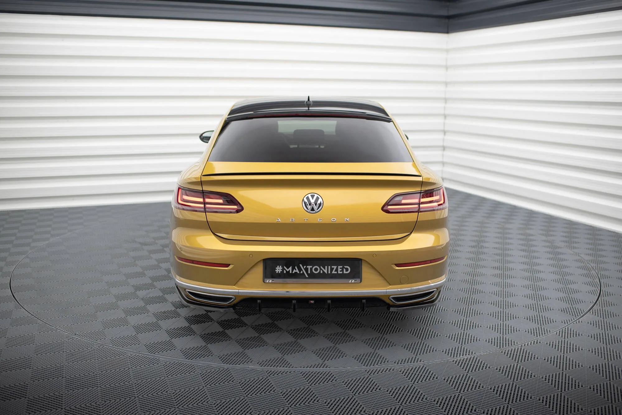 Diffuser VW Arteon R-Line 2017 - 2020 | Glossy Black Edition