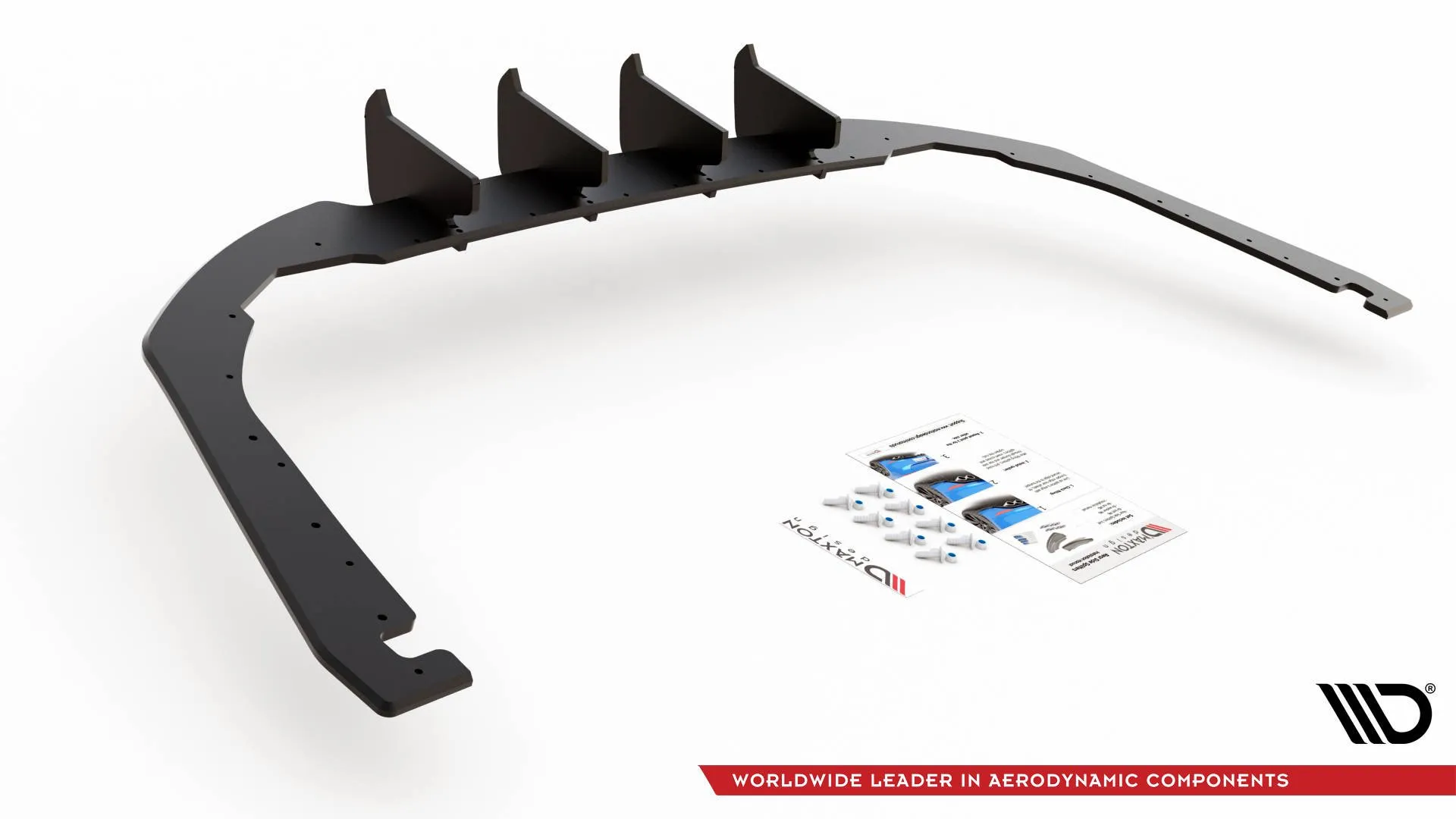 Diffuser VW Arteon R-Line 2017 - 2020 | Street Pro Black Edition – bilde 5