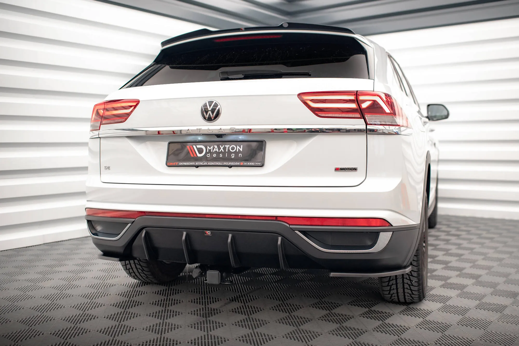 Diffuser VW Atlas Cross Sport 2020 -> | Glossy Black Edition