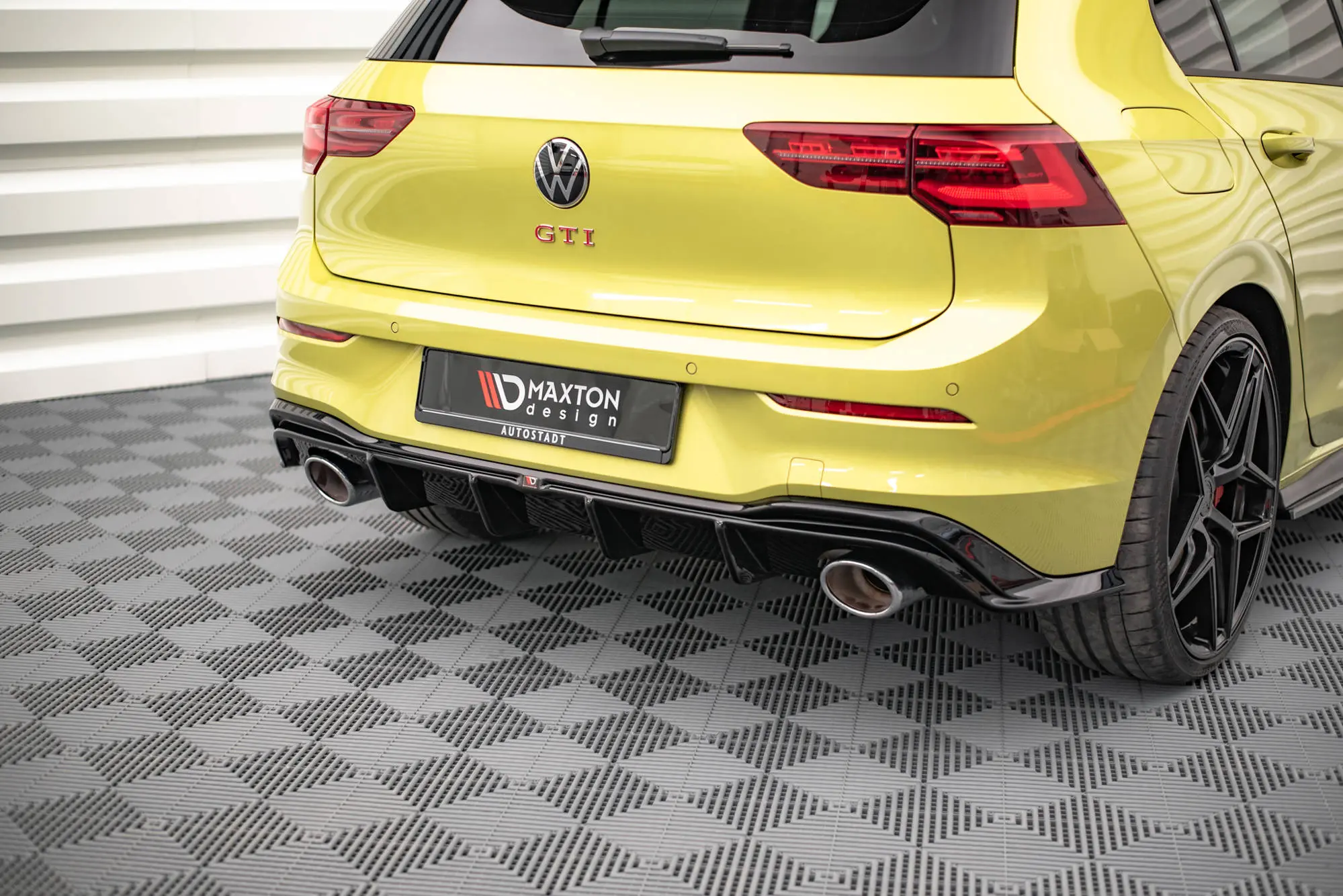 Diffuser VW Golf GTI Clubsport Mk8 2020 - > | Glossy Black Edition