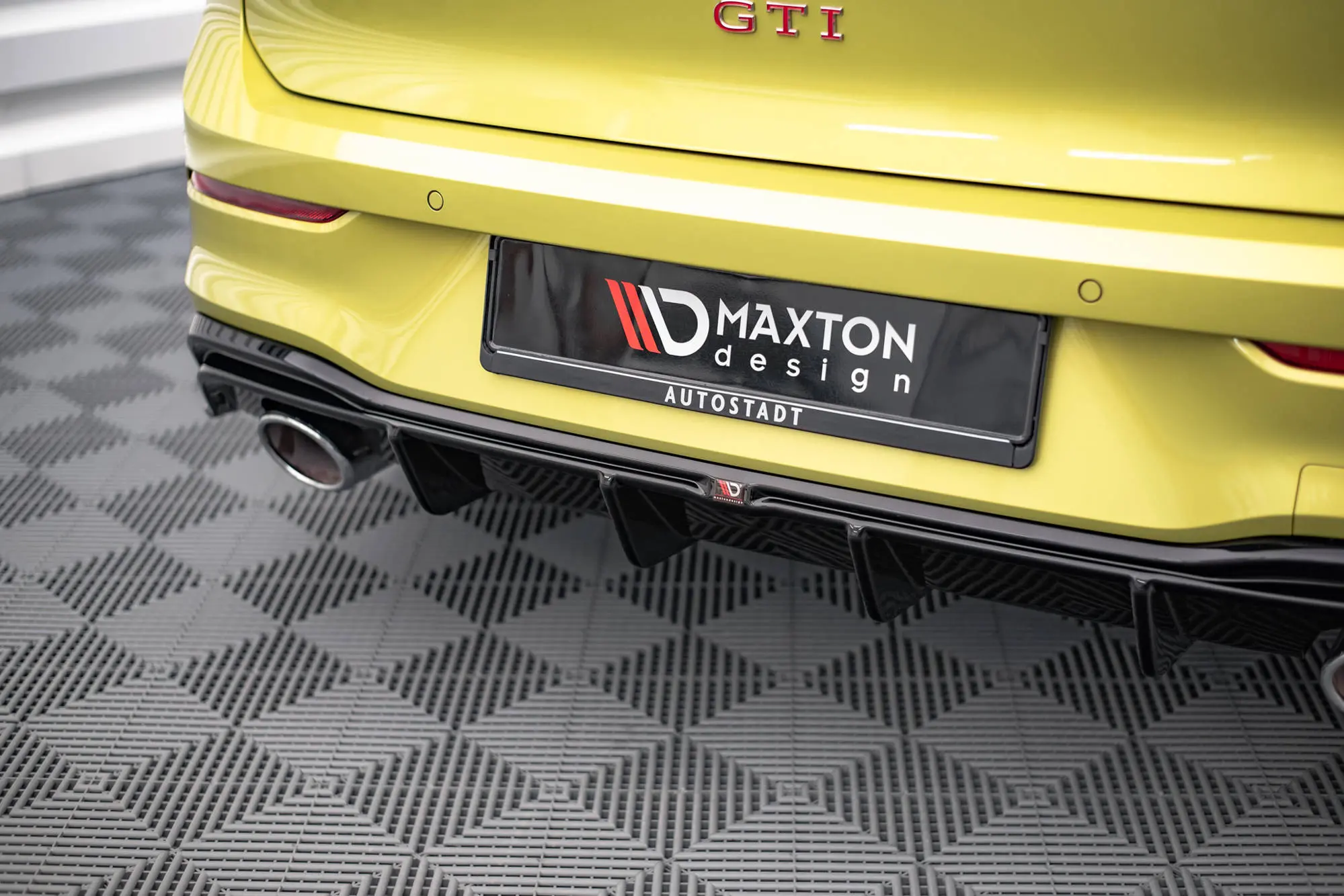 Diffuser VW Golf GTI Clubsport Mk8 2020 - > | Glossy Black Edition – bilde 4