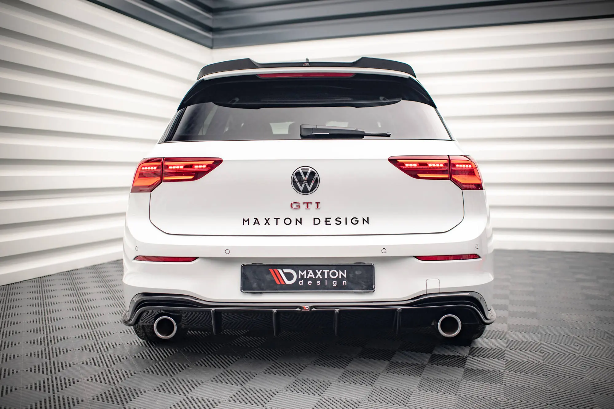 Diffuser VW Golf GTI Mk8 2020 - > | Glossy Black Edition – bilde 3