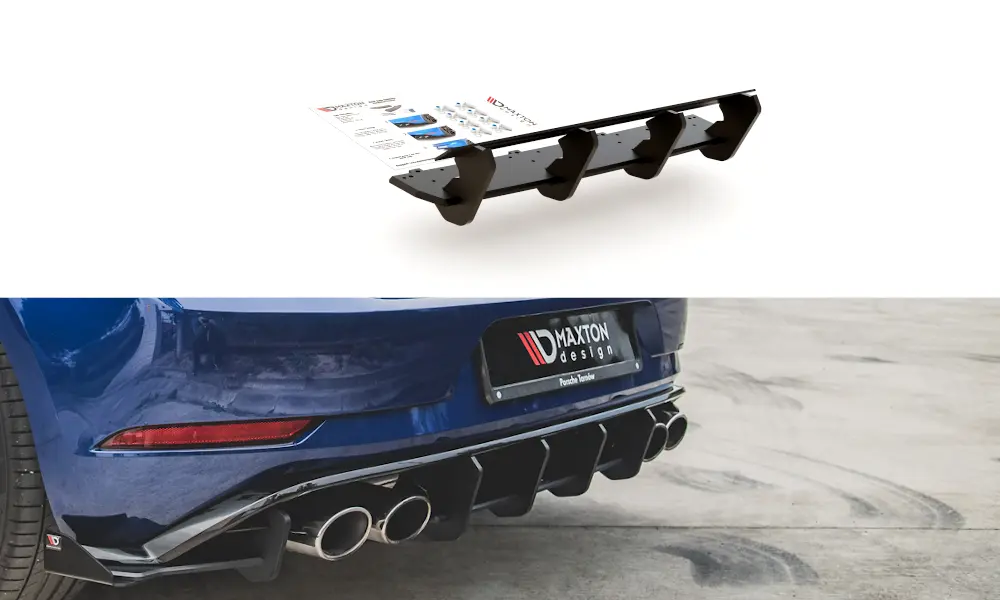 Diffuser VW Golf R MK7.5 facelift 2017 - 2020 │ Racing Durability