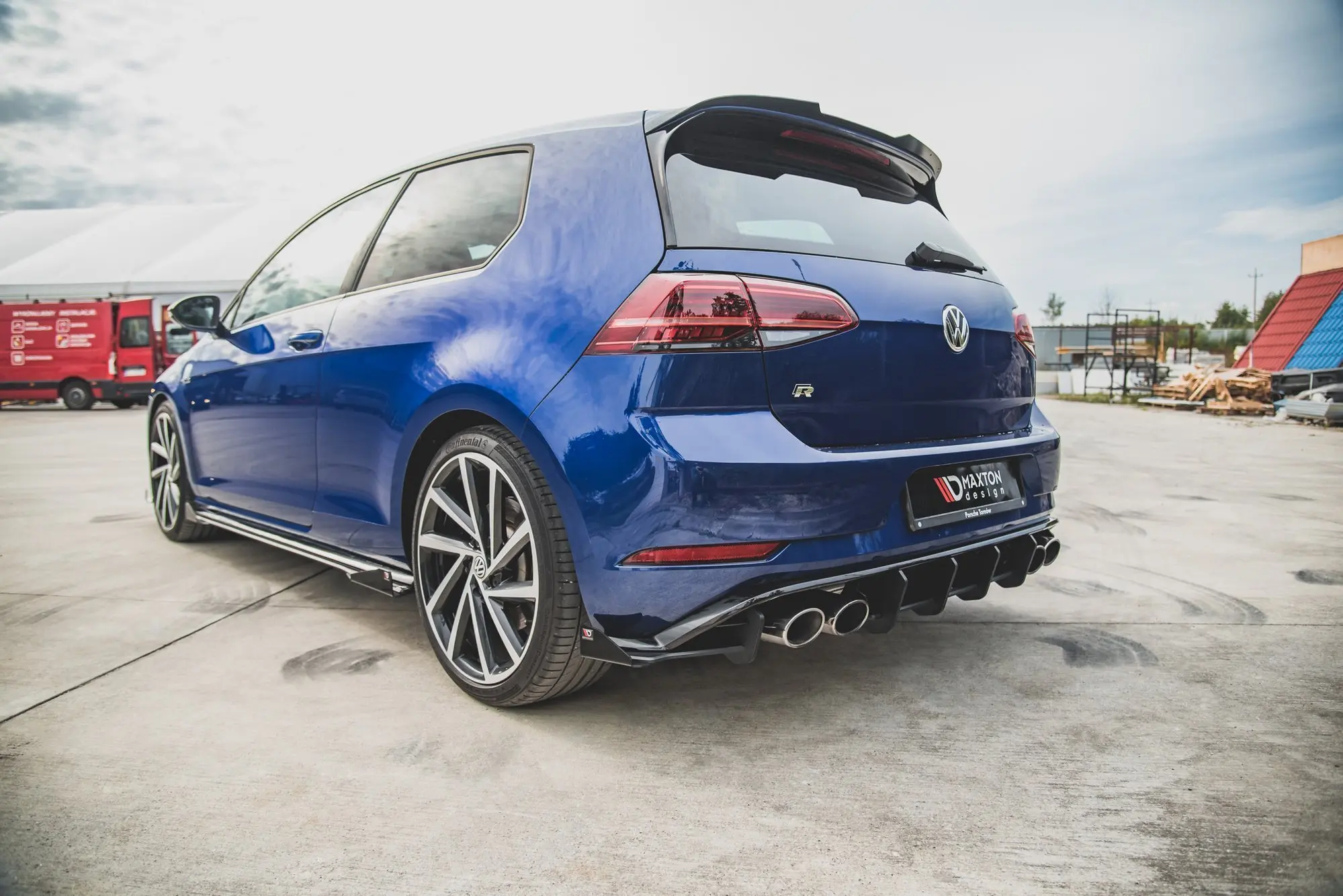 Diffuser VW Golf R MK7.5 facelift 2017 - 2020 │ Racing Durability – bilde 2