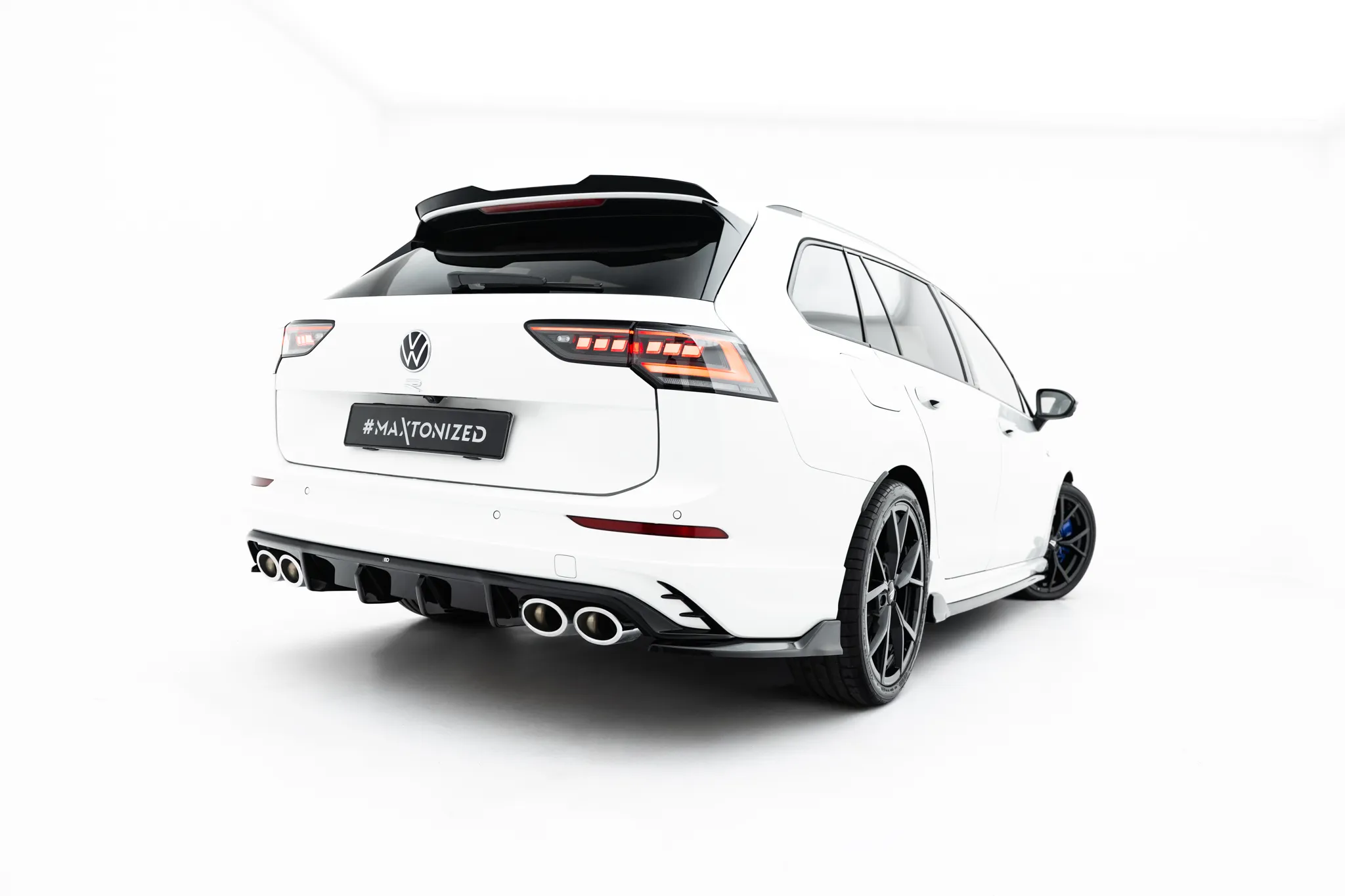 Diffuser VW Golf R Variant VIII Facelift 2024 -> | Glossy Black Edition